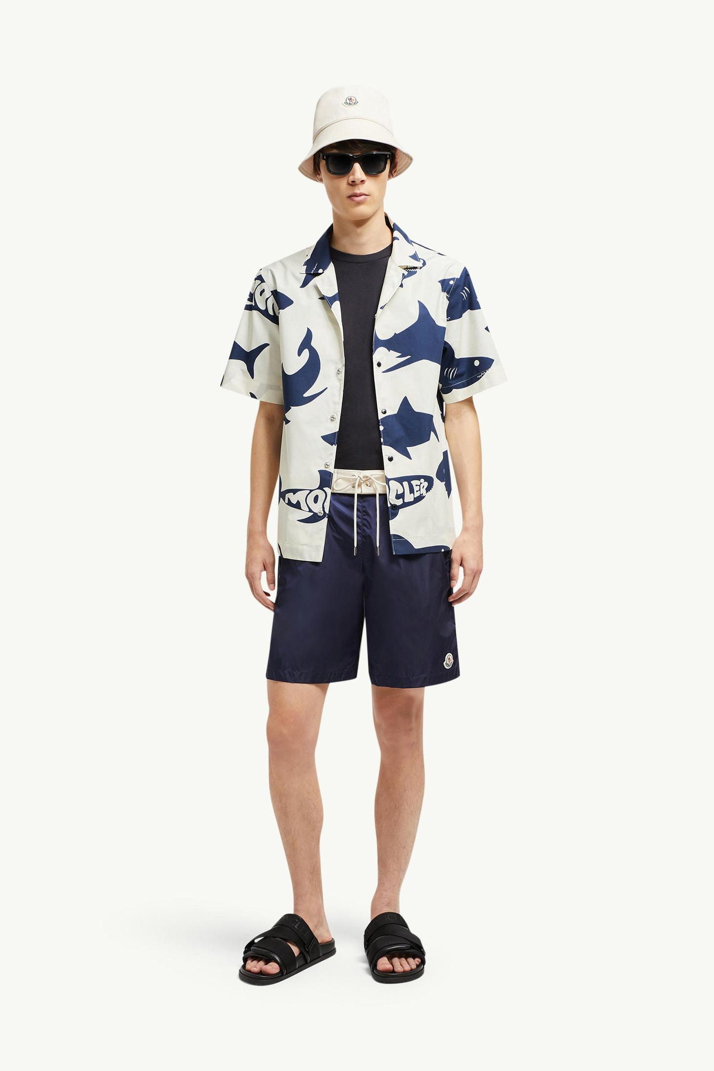 Logo Patch Swim Shorts