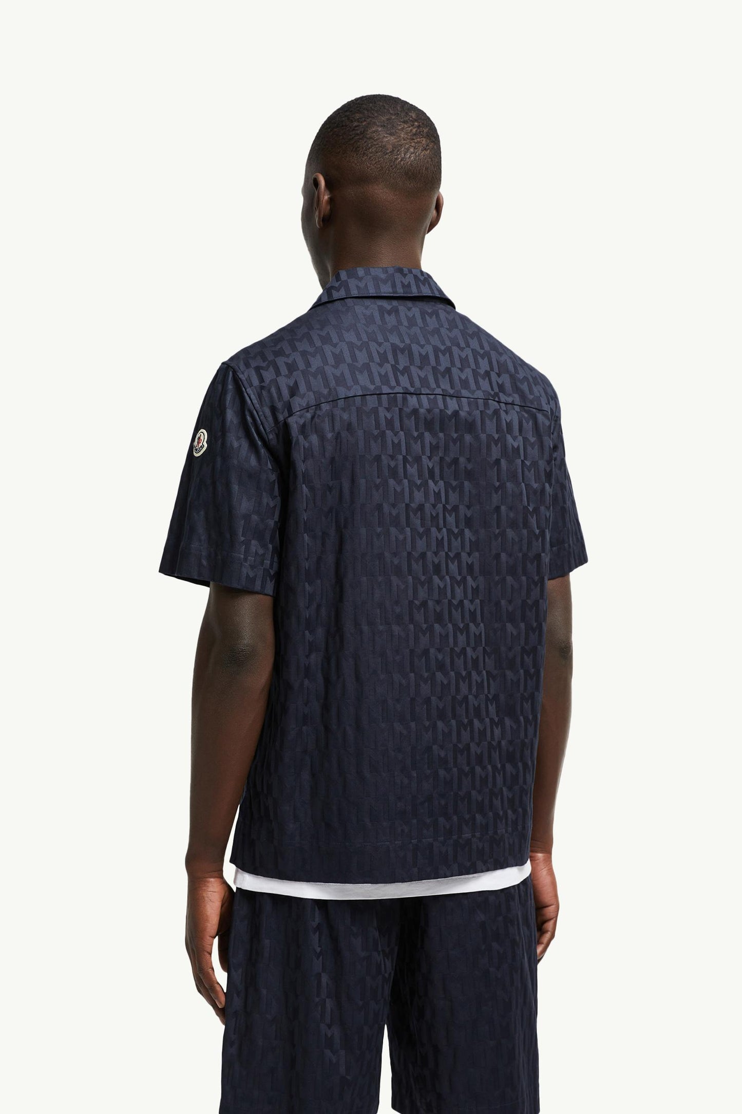 Monogram Jacquard Cotton Shirt
