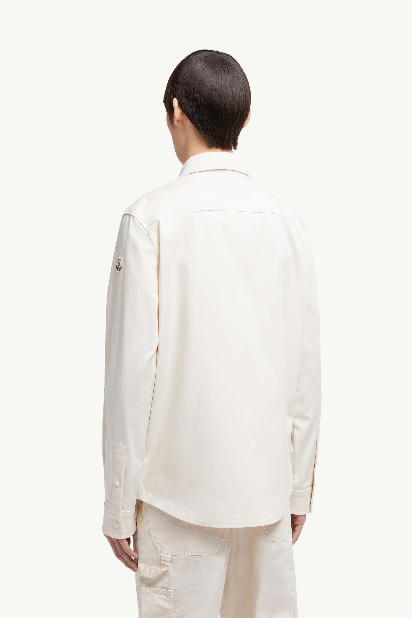 Cotton Gabardine Shirt Jacket