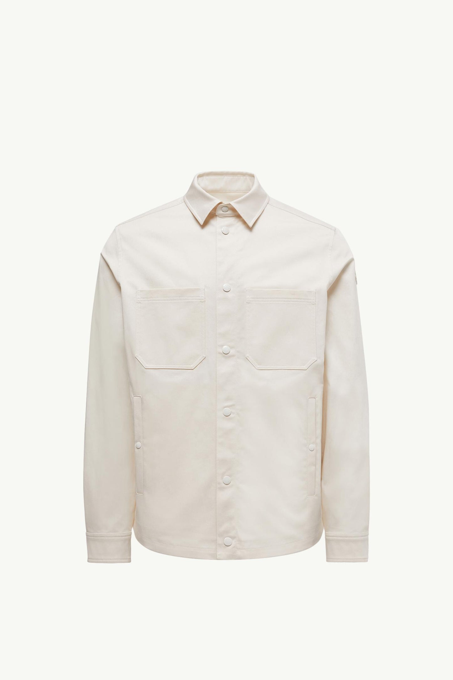 Cotton Gabardine Shirt Jacket