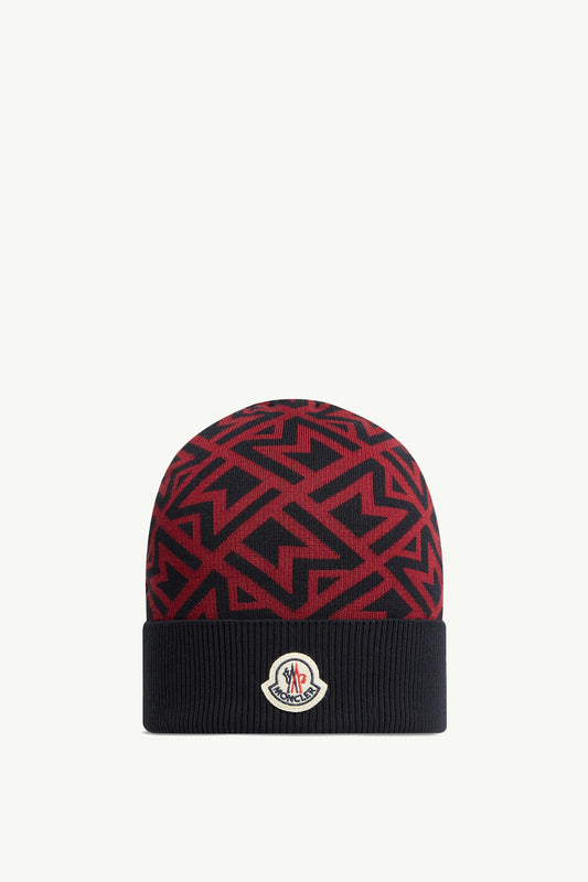 Monogram Jacquard Cotton Beanie
