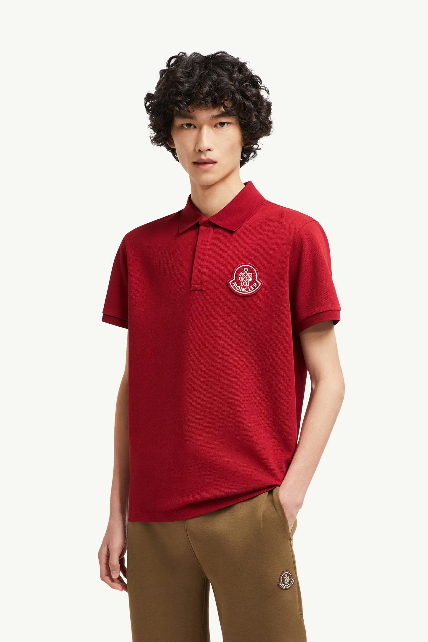 Year of the Snake Patch Cotton Piquet Polo Shirt