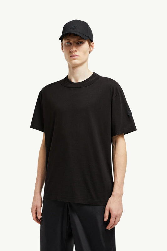 Double Collar Cotton T-Shirt