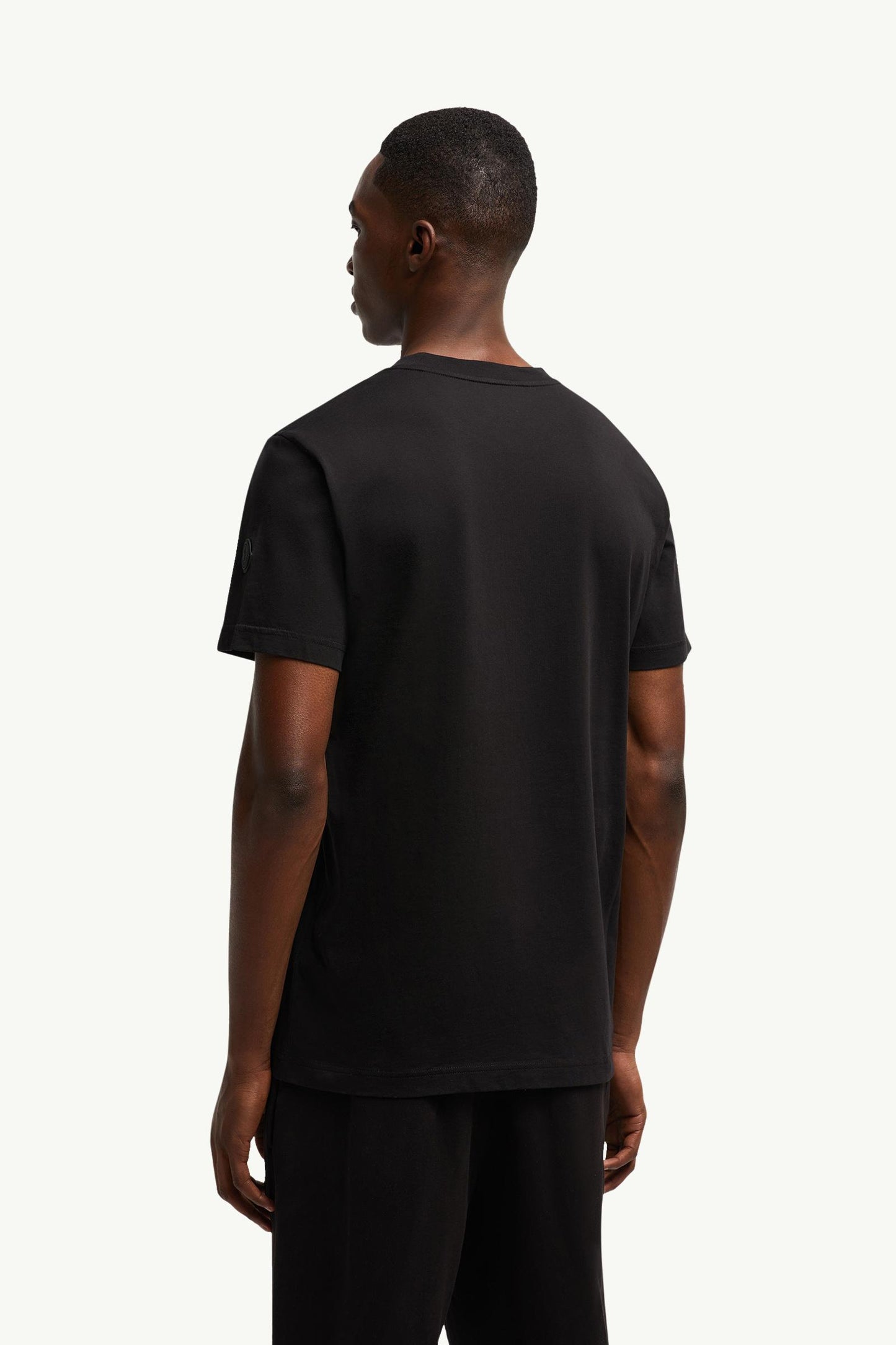 Blurred Logo Cotton T-Shirt