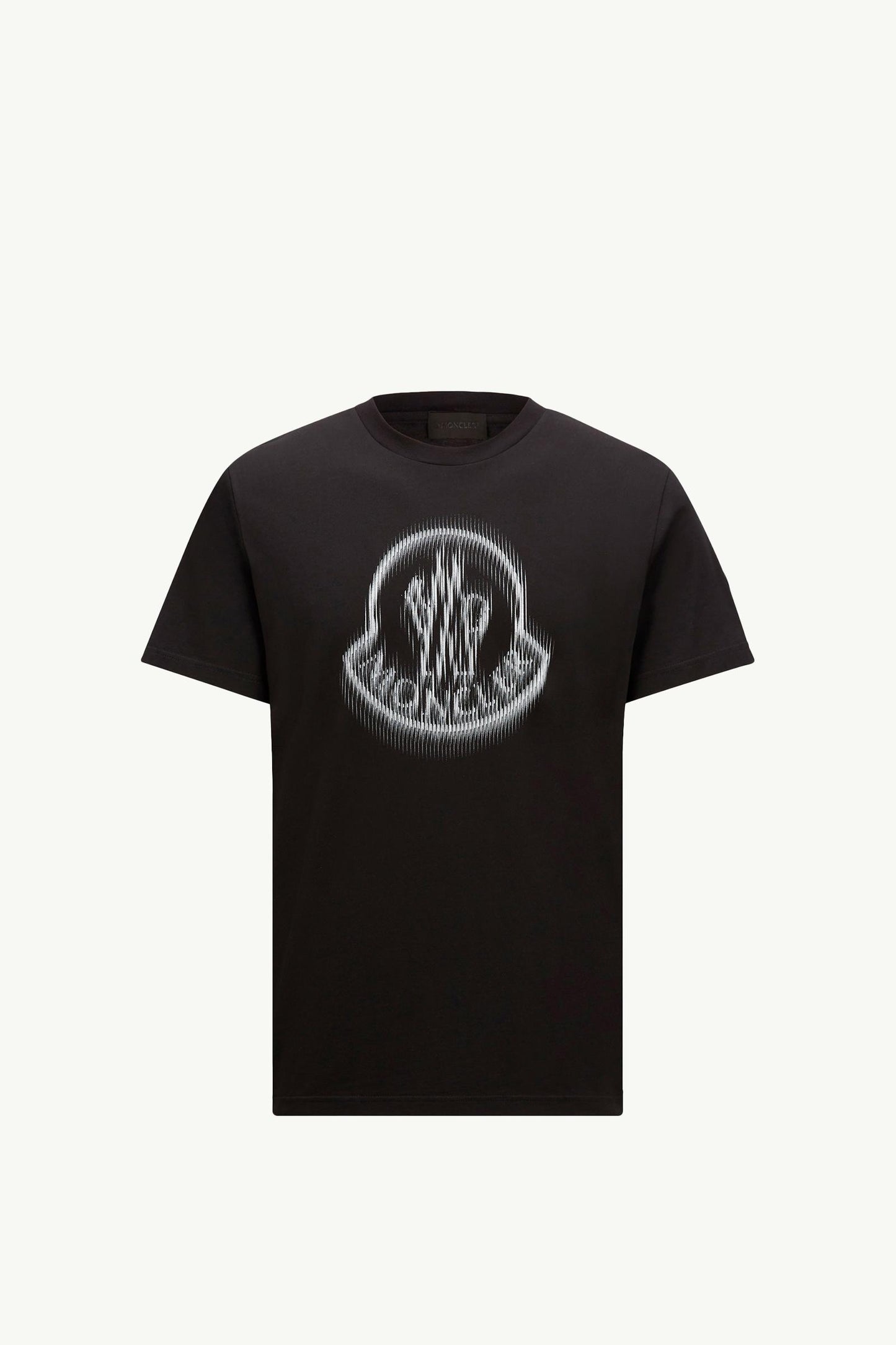 Blurred Logo Cotton T-Shirt