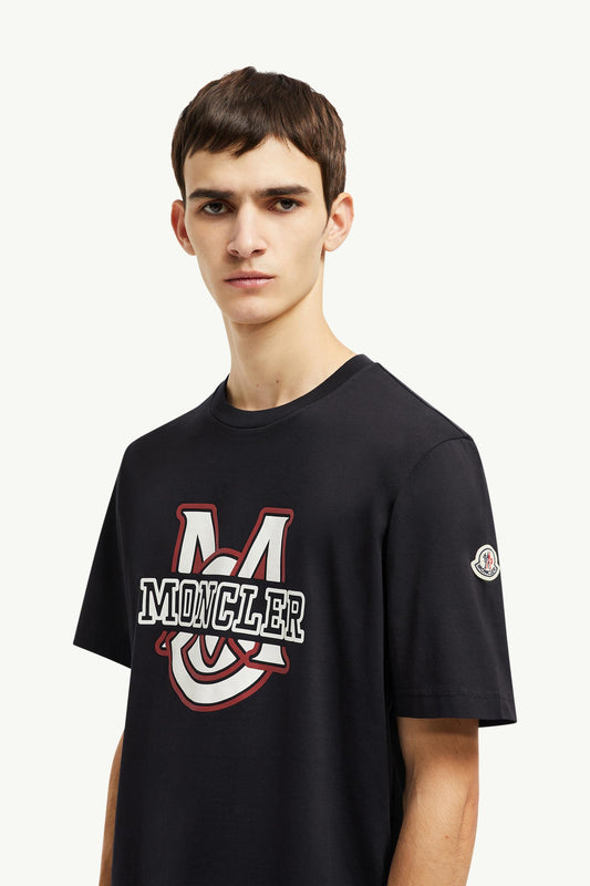 Varsity Logo Motif Cotton T-shirt