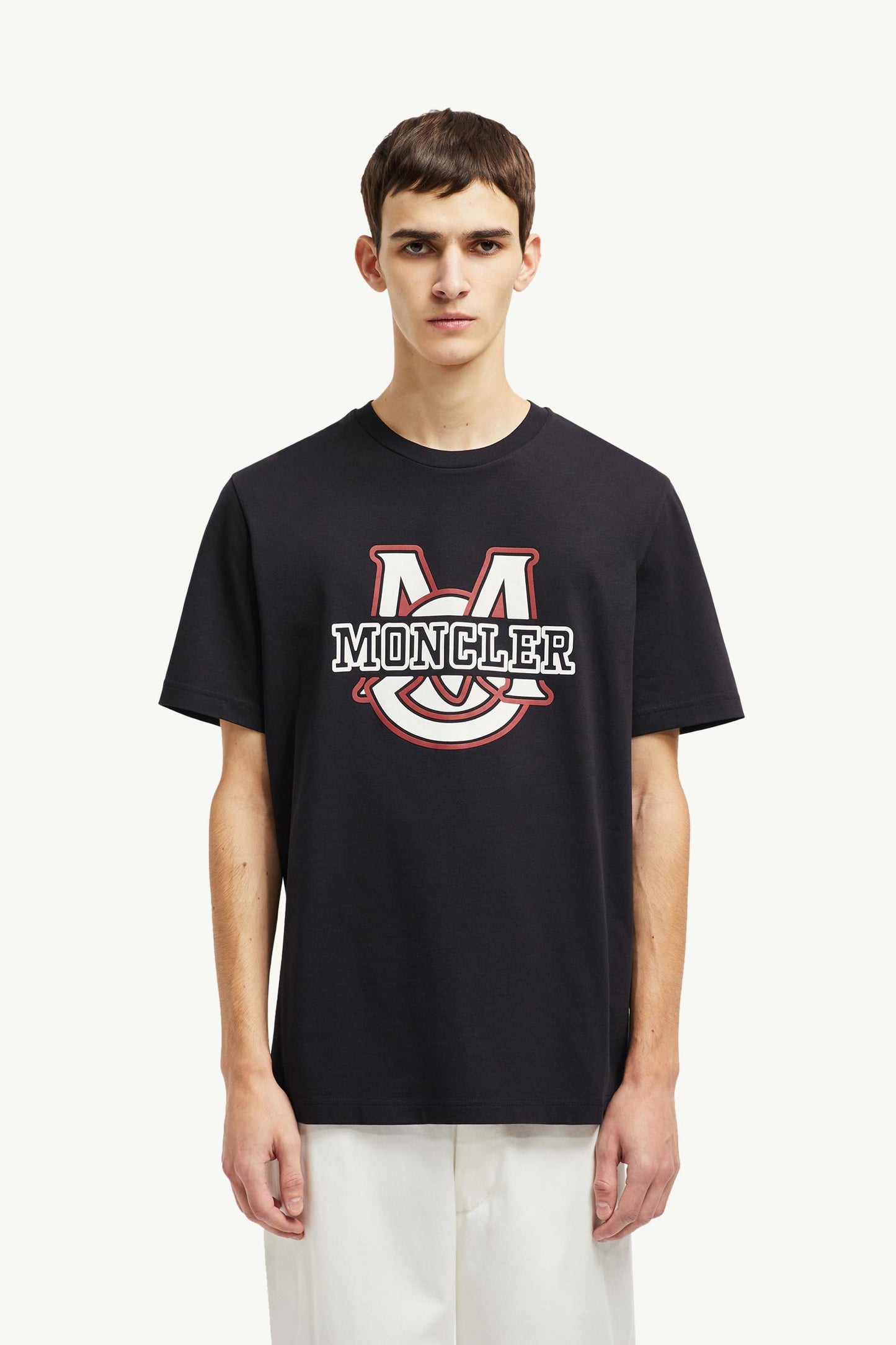 Varsity Logo Motif Cotton T-shirt