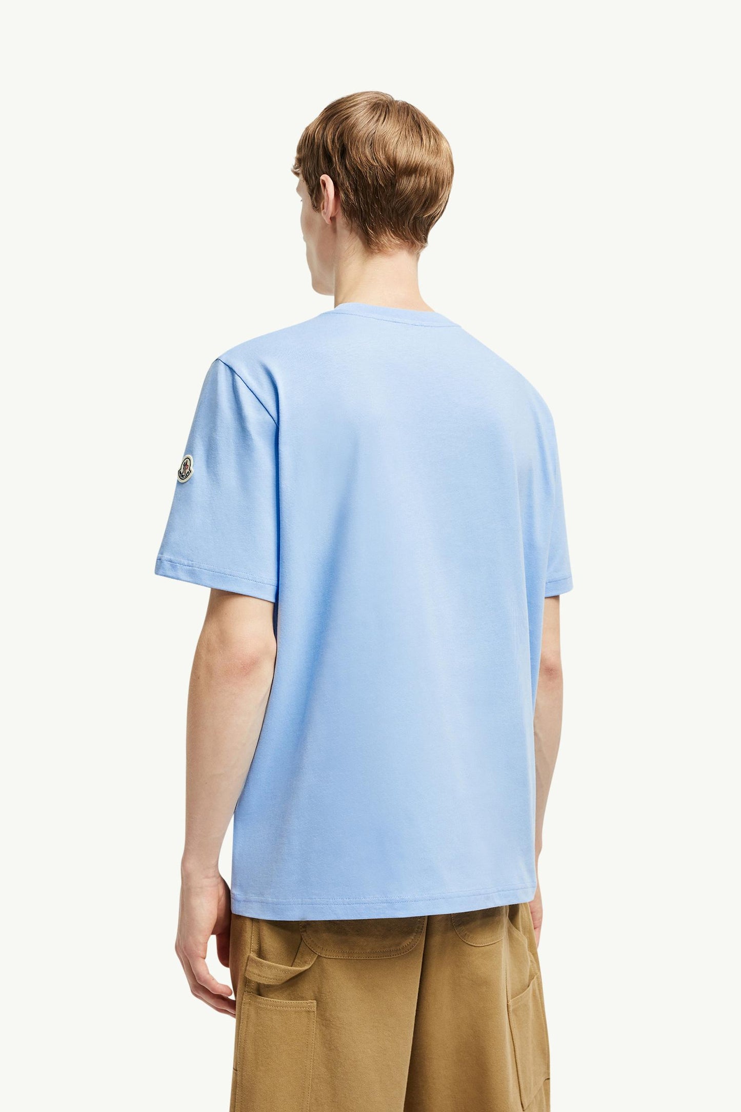 Embroidered Varsity Logo Cotton T-shirt