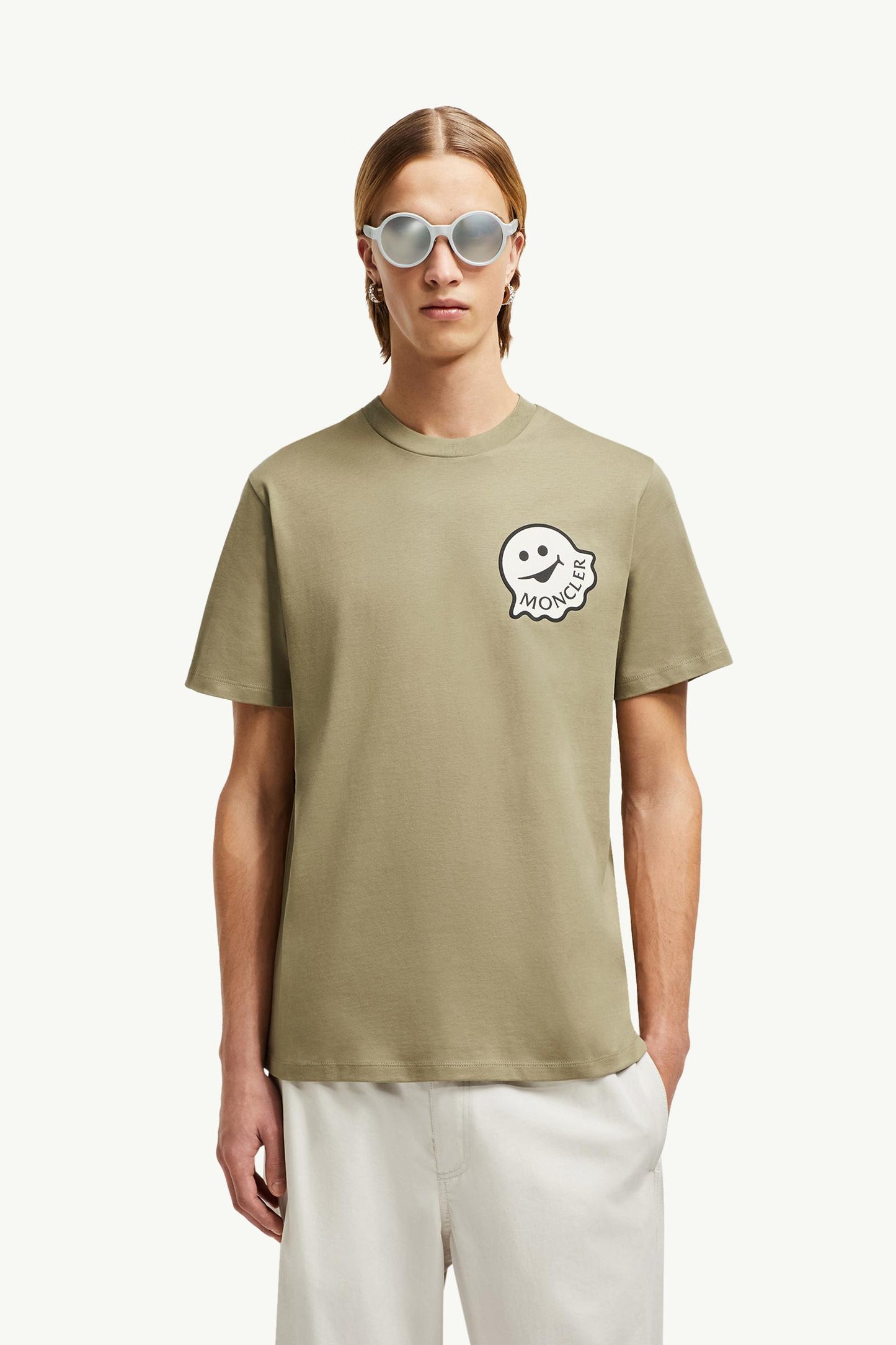Cartoon Logo Cotton T-Shirt