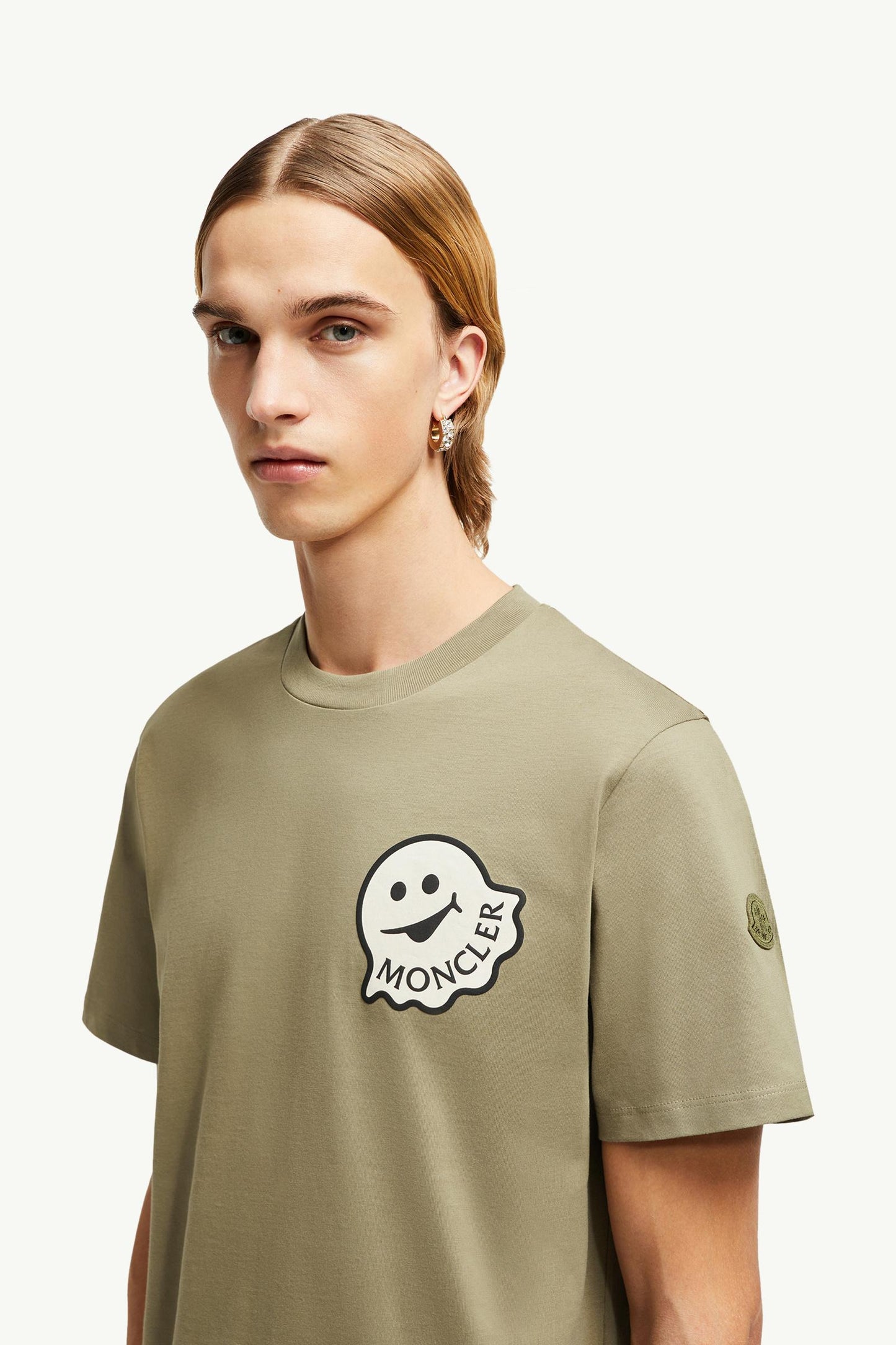 Cartoon Logo Cotton T-Shirt