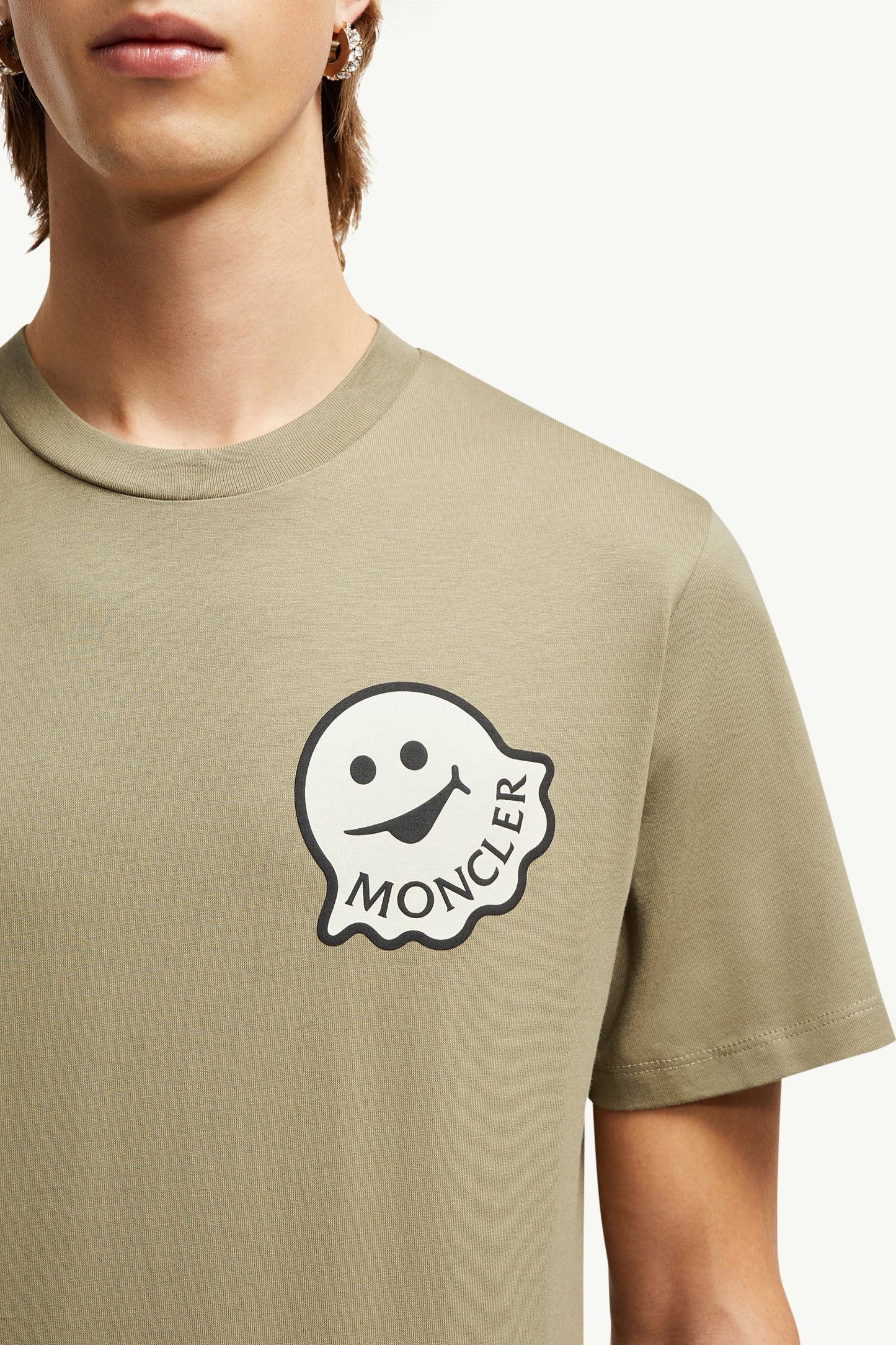 Cartoon Logo Cotton T-Shirt