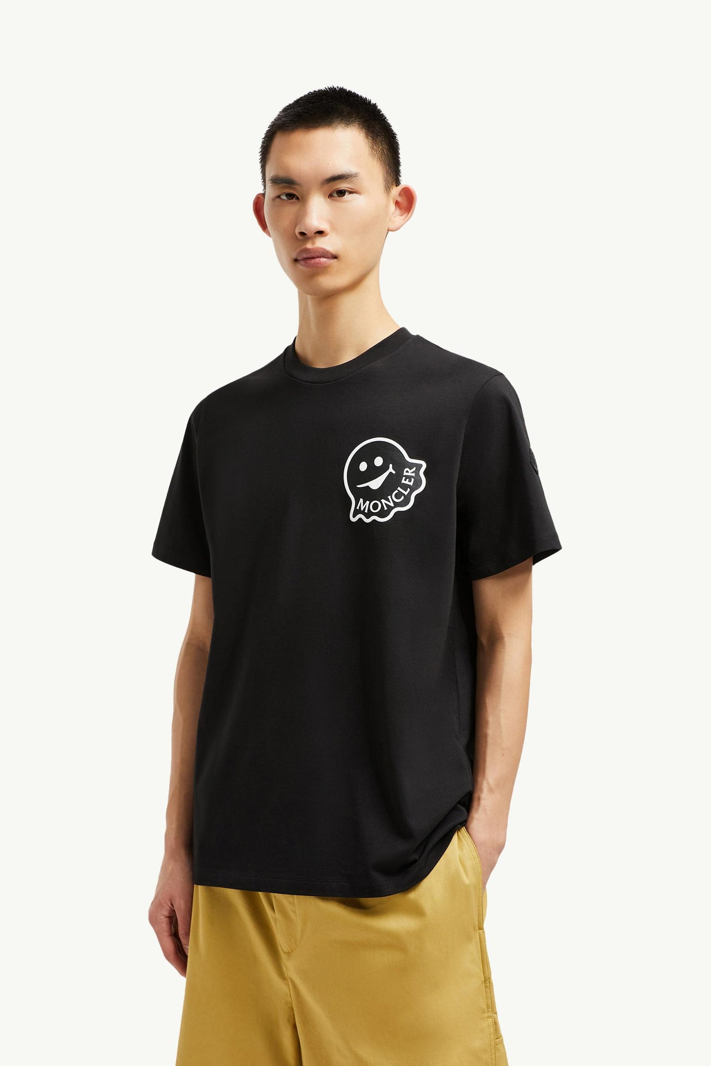 Cartoon Logo Cotton T-Shirt