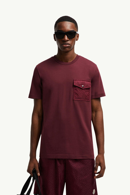 Monogram Cotton T-Shirt With Pocket