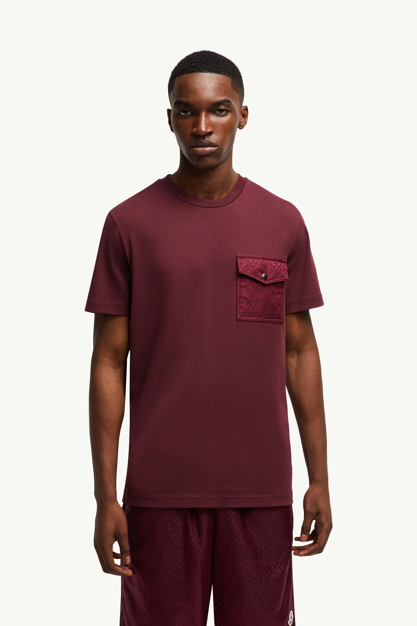 Monogram Cotton T-Shirt With Pocket