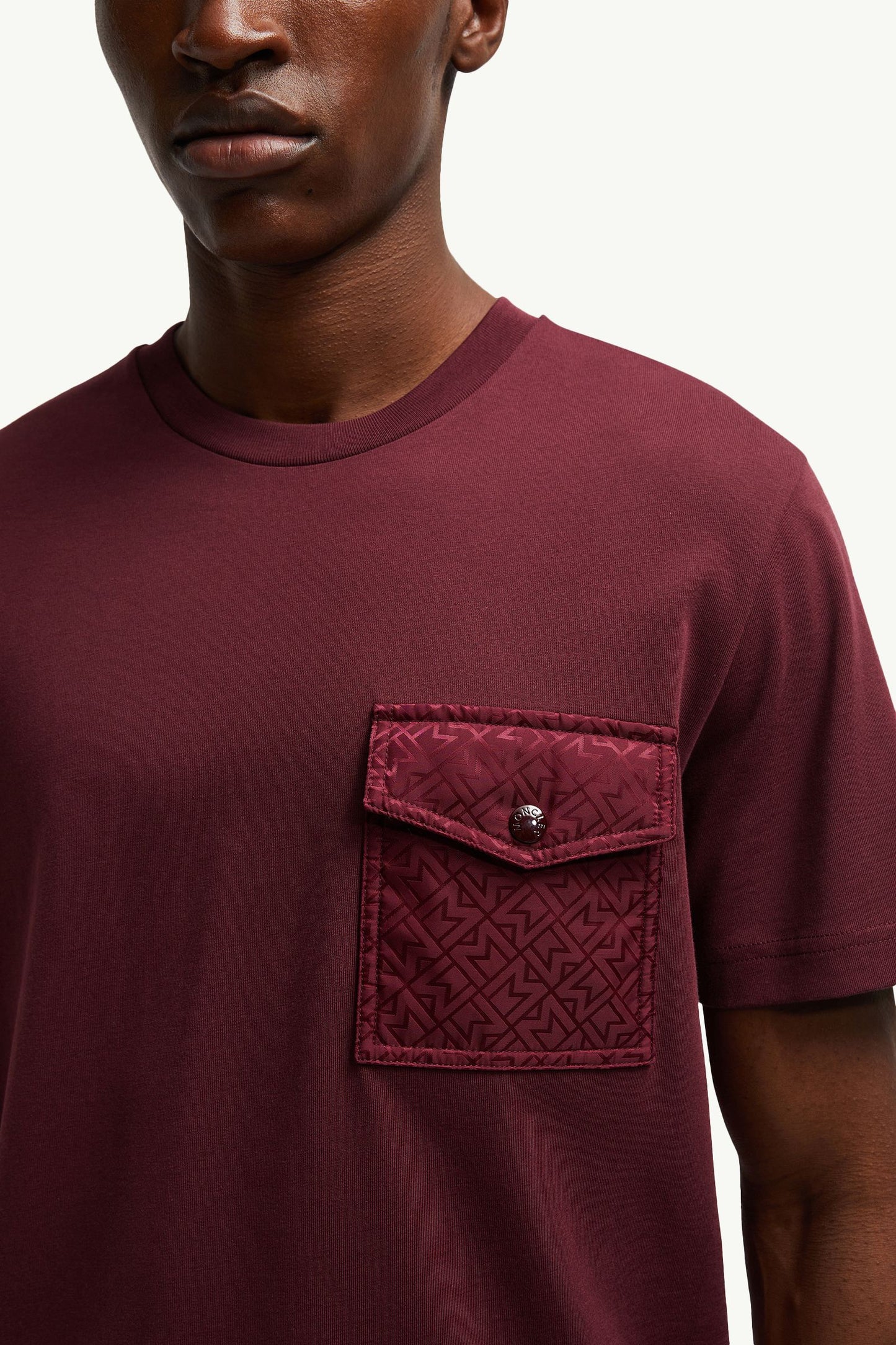 Monogram Cotton T-Shirt With Pocket