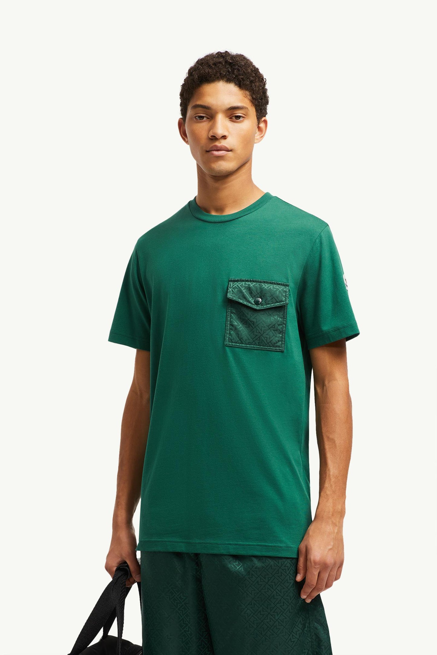 Monogram Cotton T-Shirt With Pocket