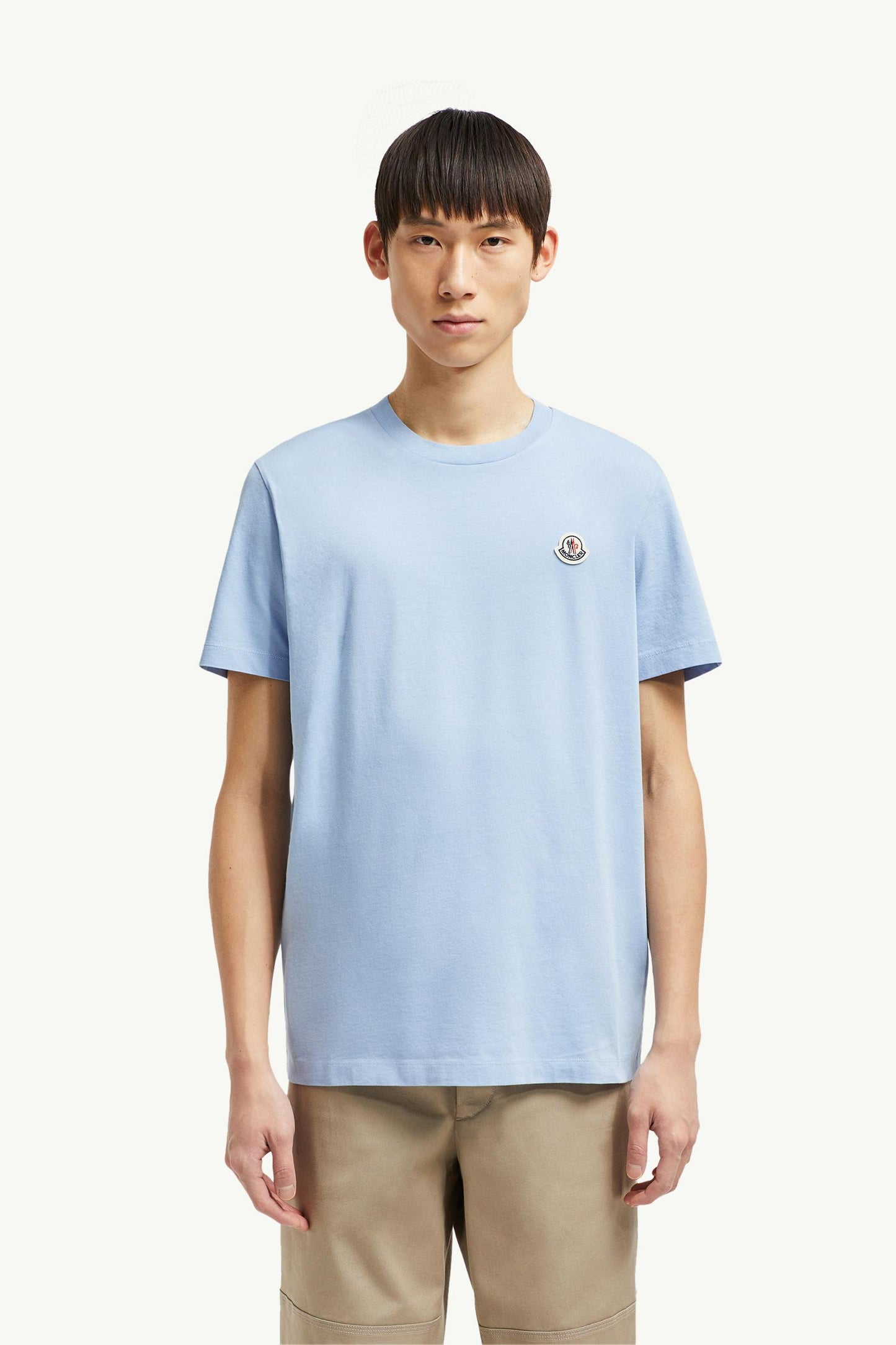 Logo Patch Cotton T-Shirt (Pack Of Three)