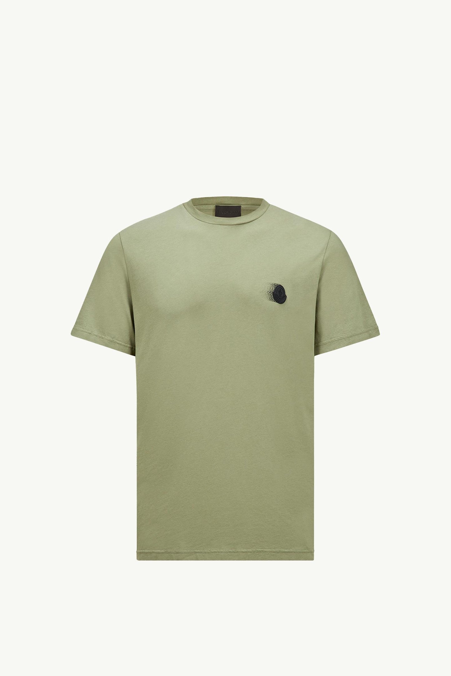 Faded Logo Motif Cotton T-Shirt