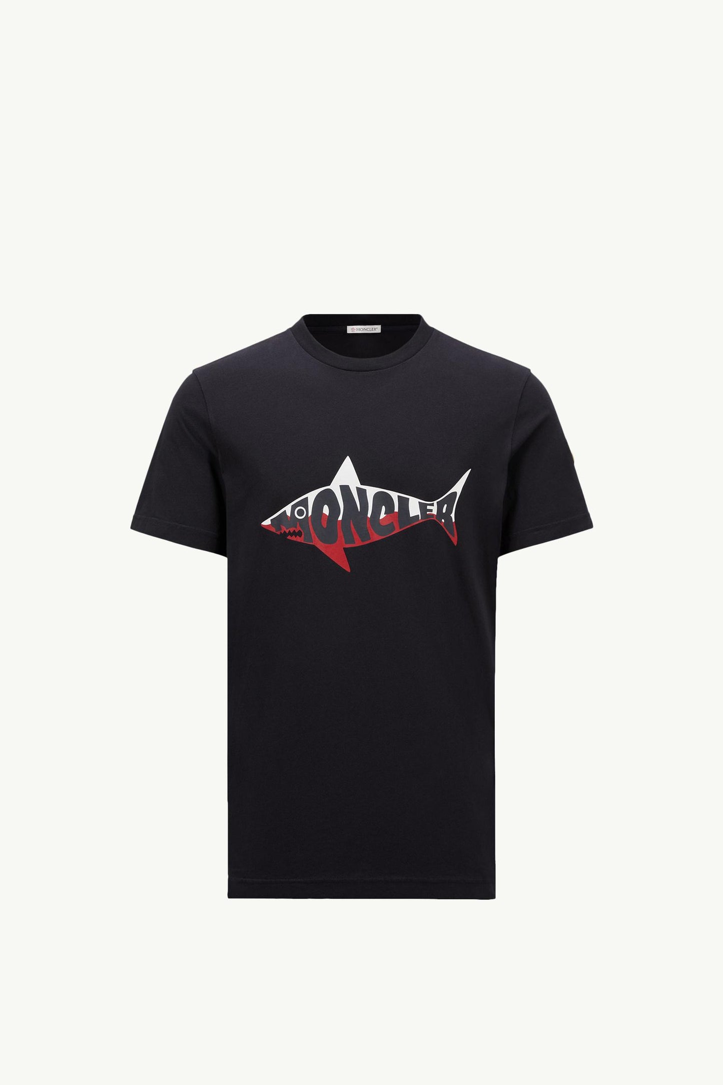 Shark Logo Cotton T-Shirt