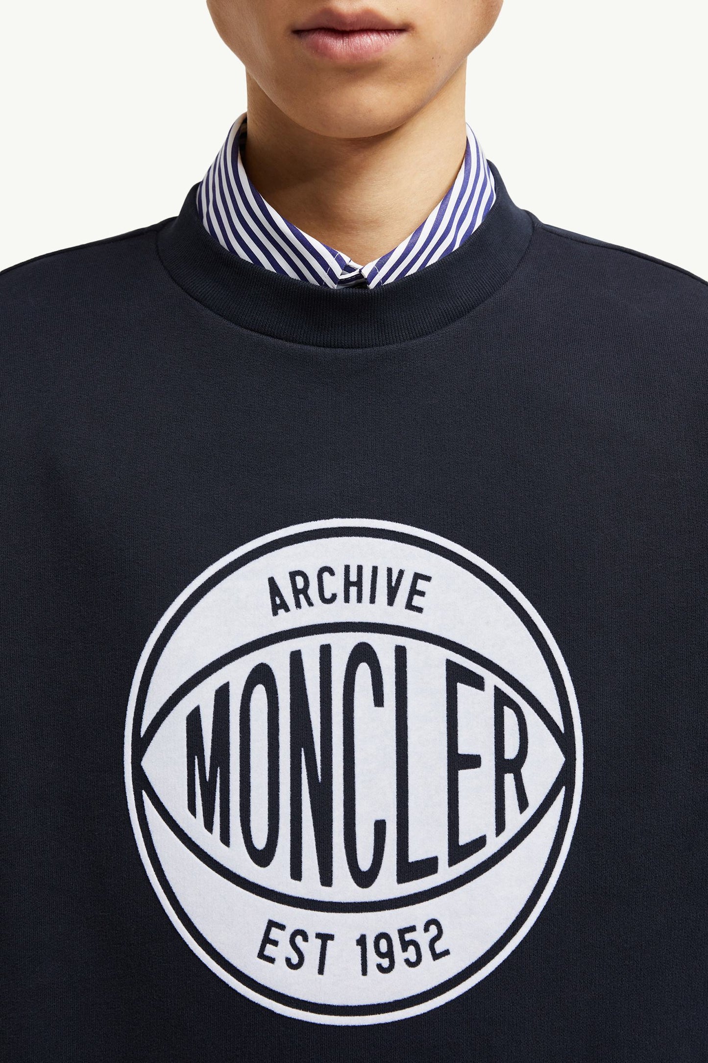 Basketball Logo Cotton Sweatshirt