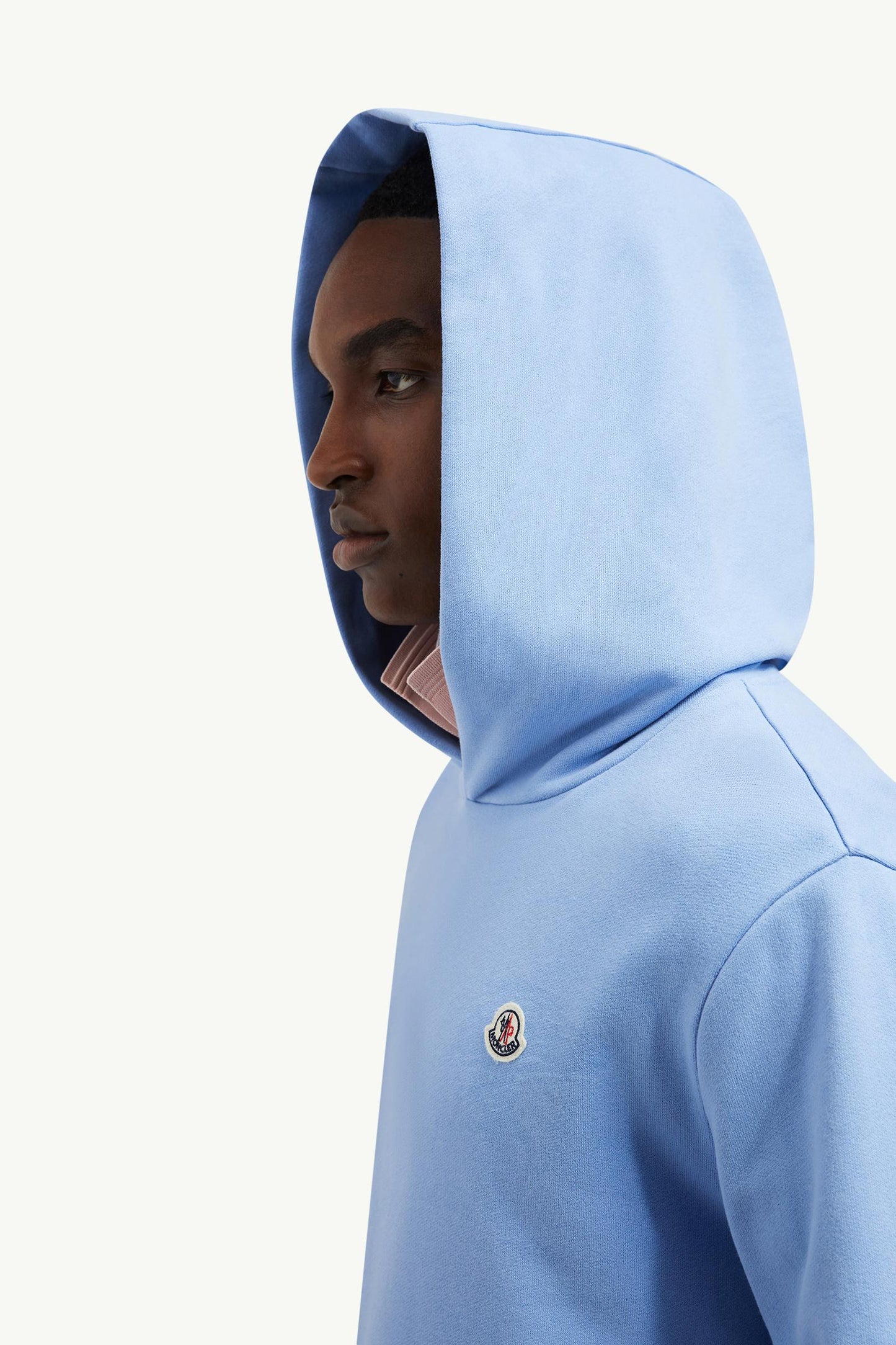 Logo Patch Cotton Hoodie