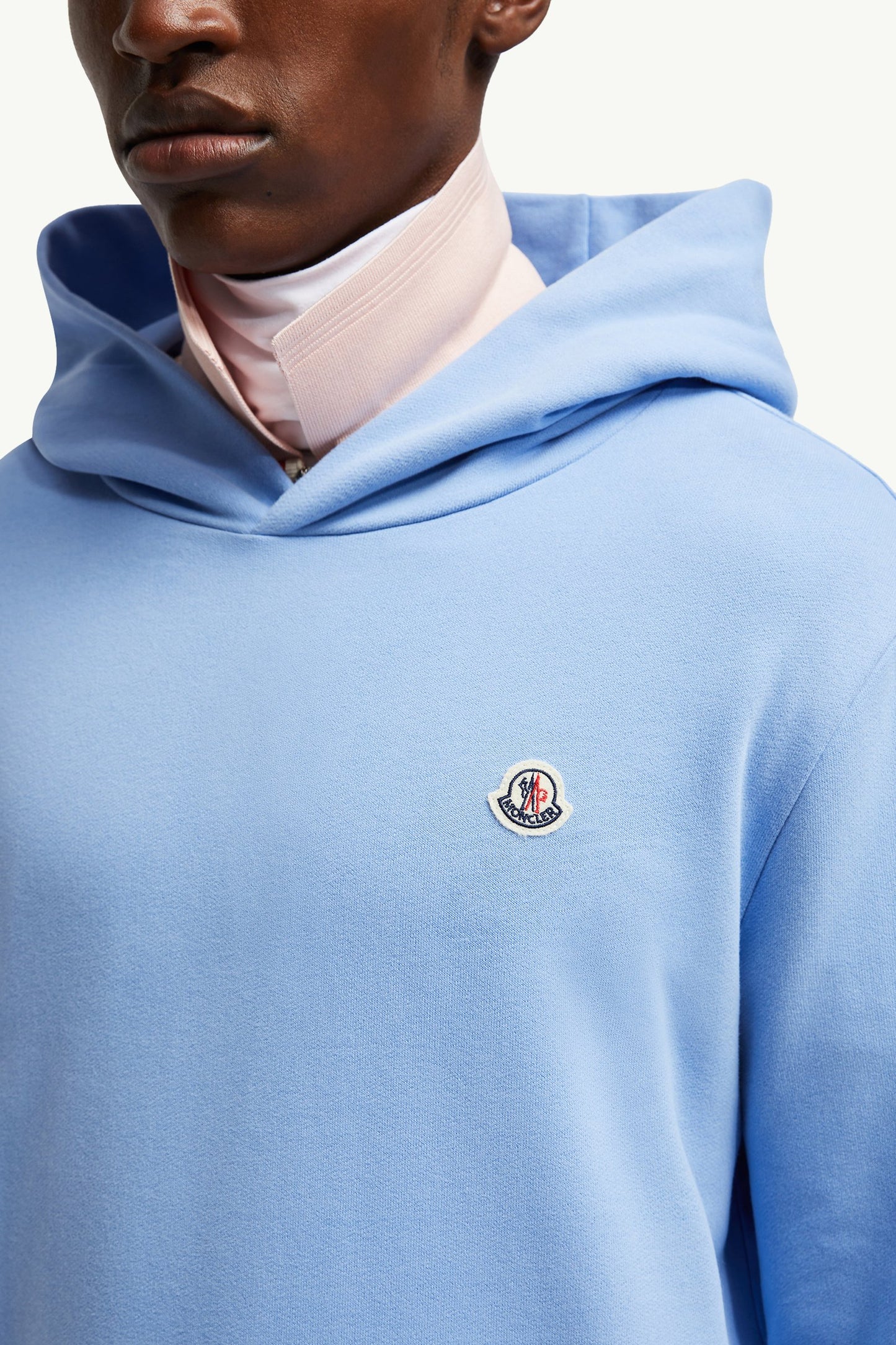 Logo Patch Cotton Hoodie