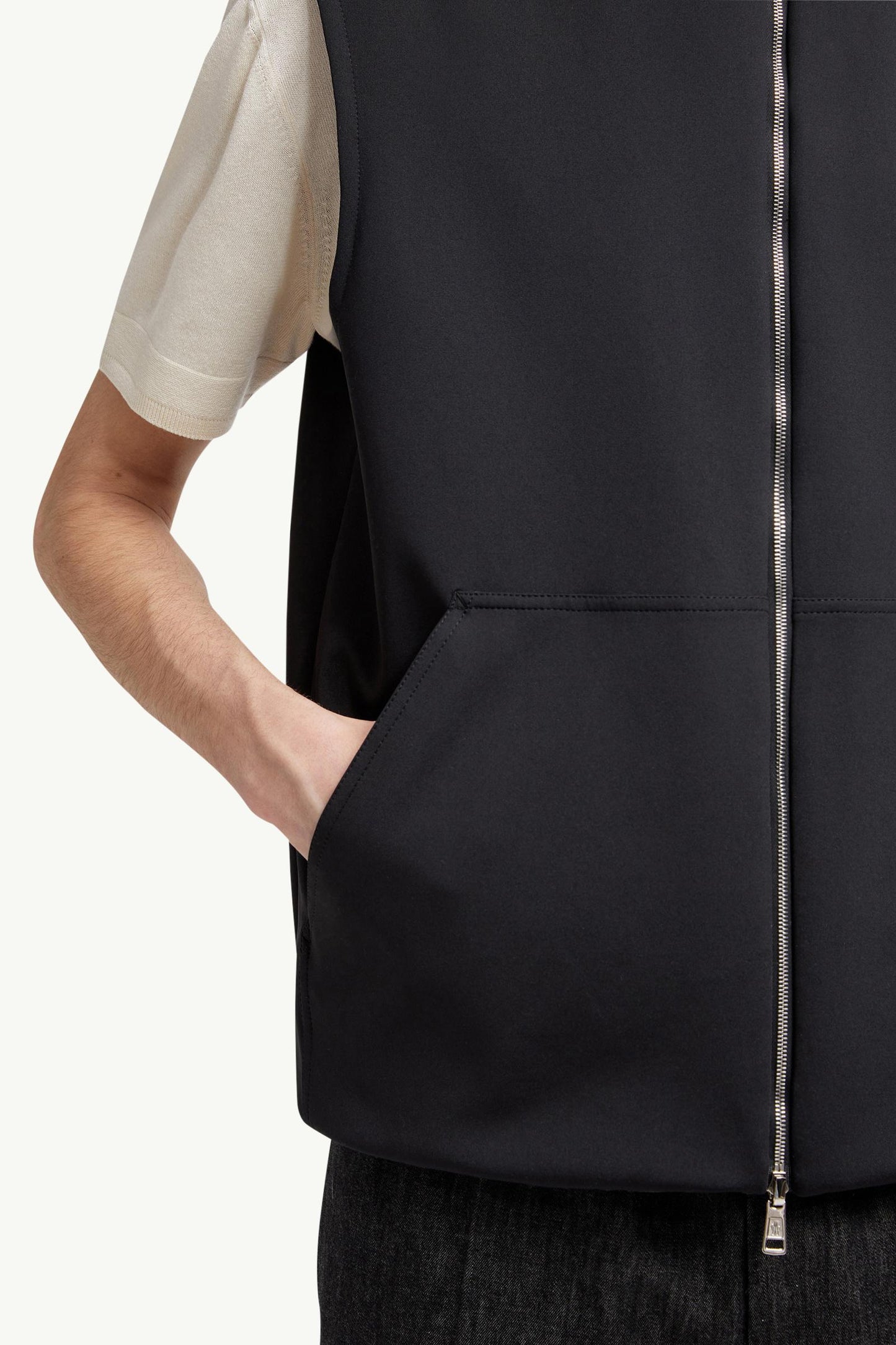 Reversible Padded Cotton Gilet