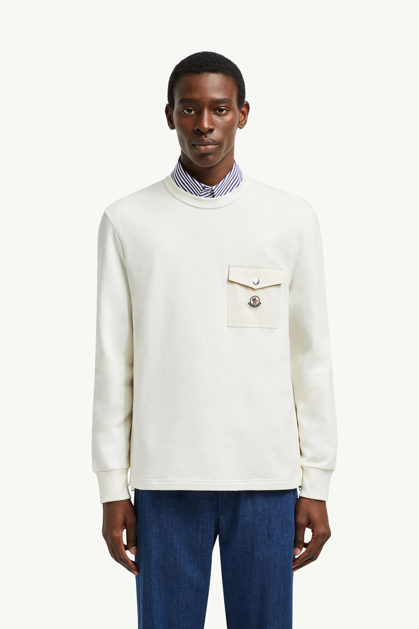 Cotton Sweatshirt with Pocket