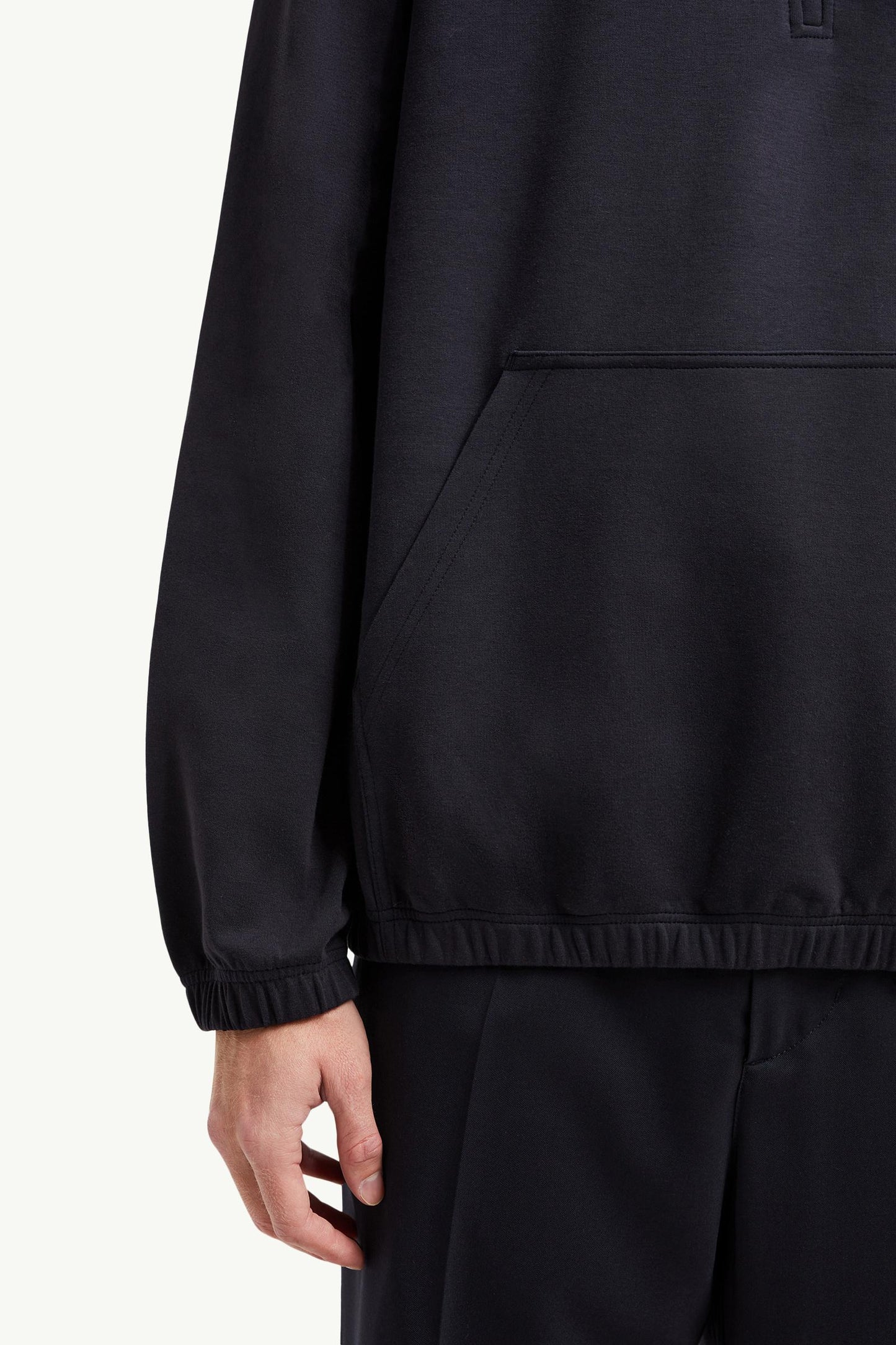 Cotton Half-Zip Sweatshirt