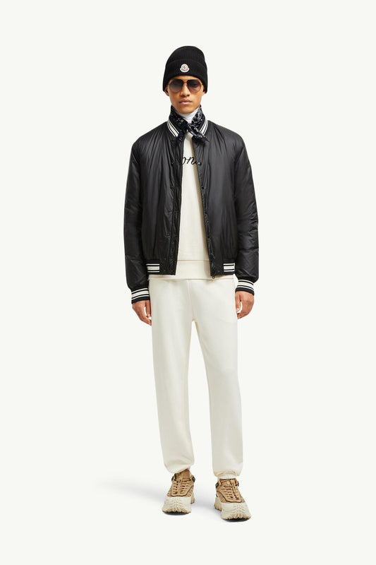 Logo Patch Cotton Track Pants