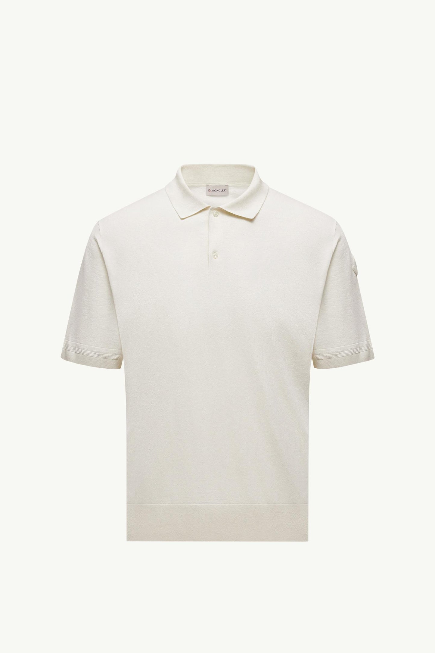 Silk & Linen Knit Polo Shirt