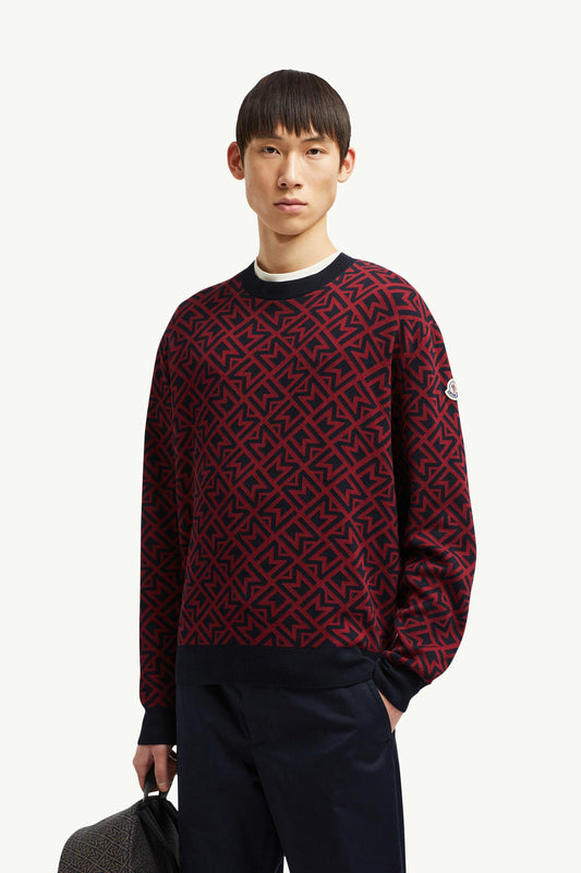 Monogram Cotton Jacquard Jumper