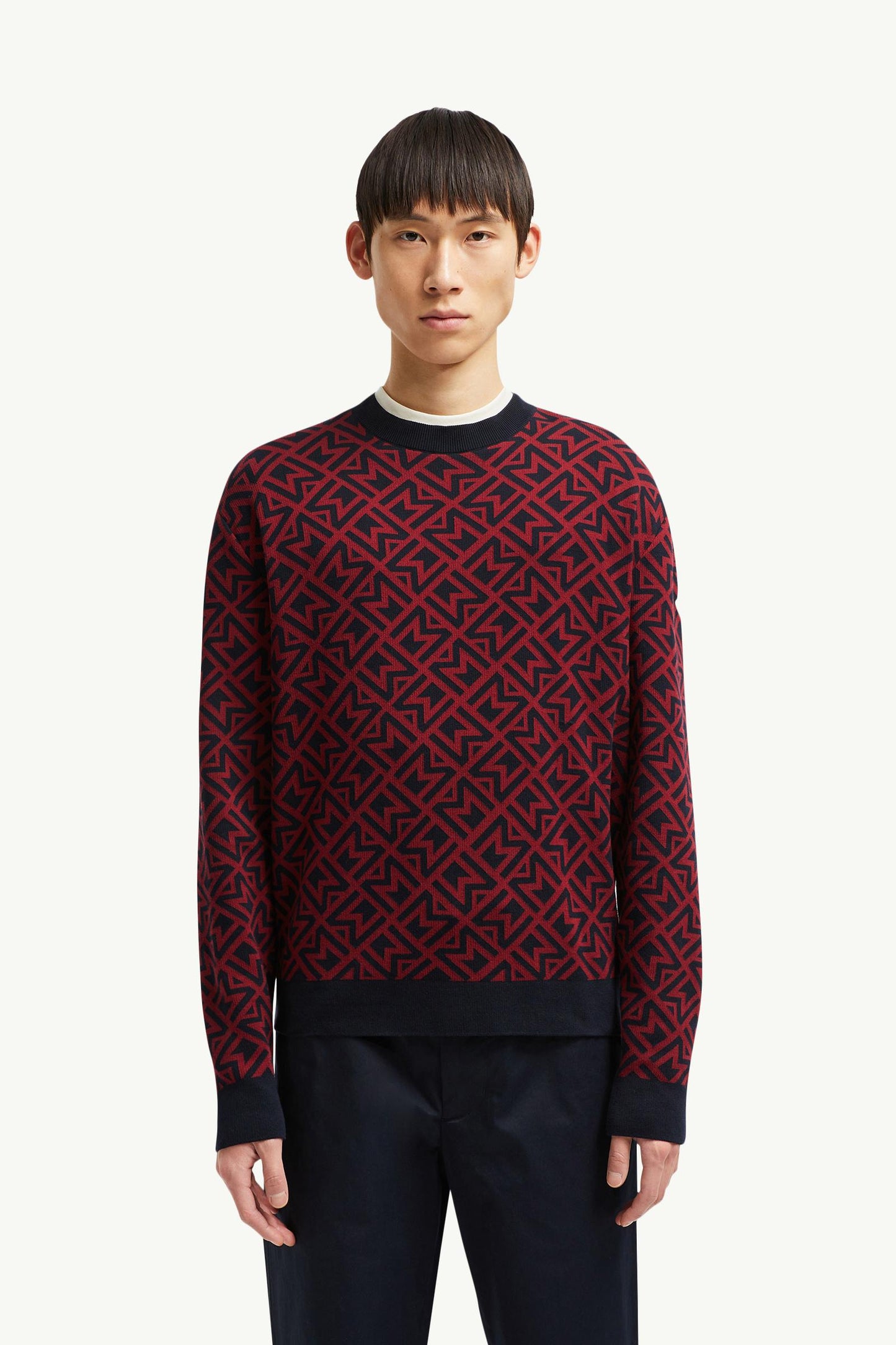 Monogram Cotton Jacquard Jumper