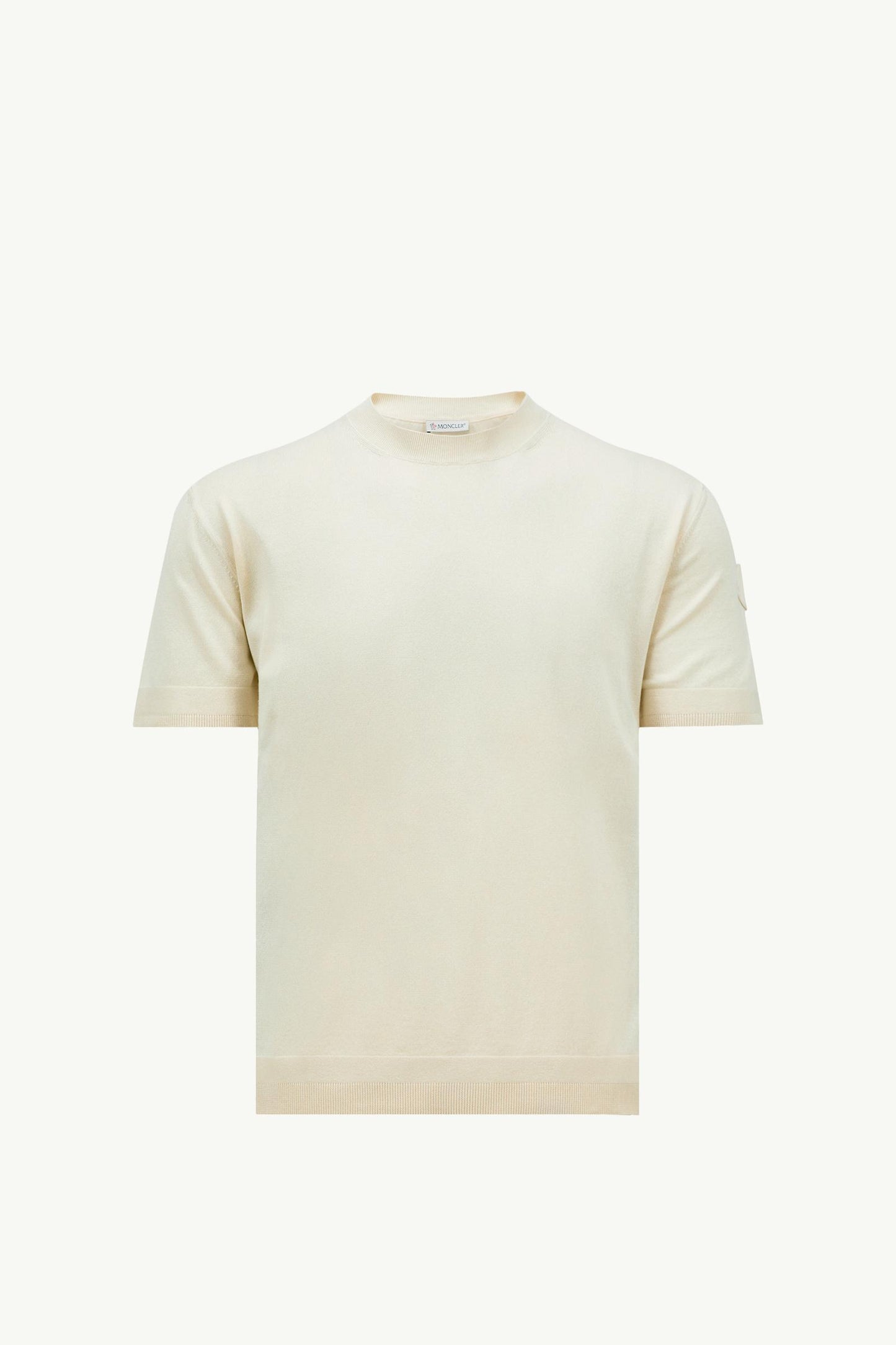 Silk & Cotton Knit T-Shirt