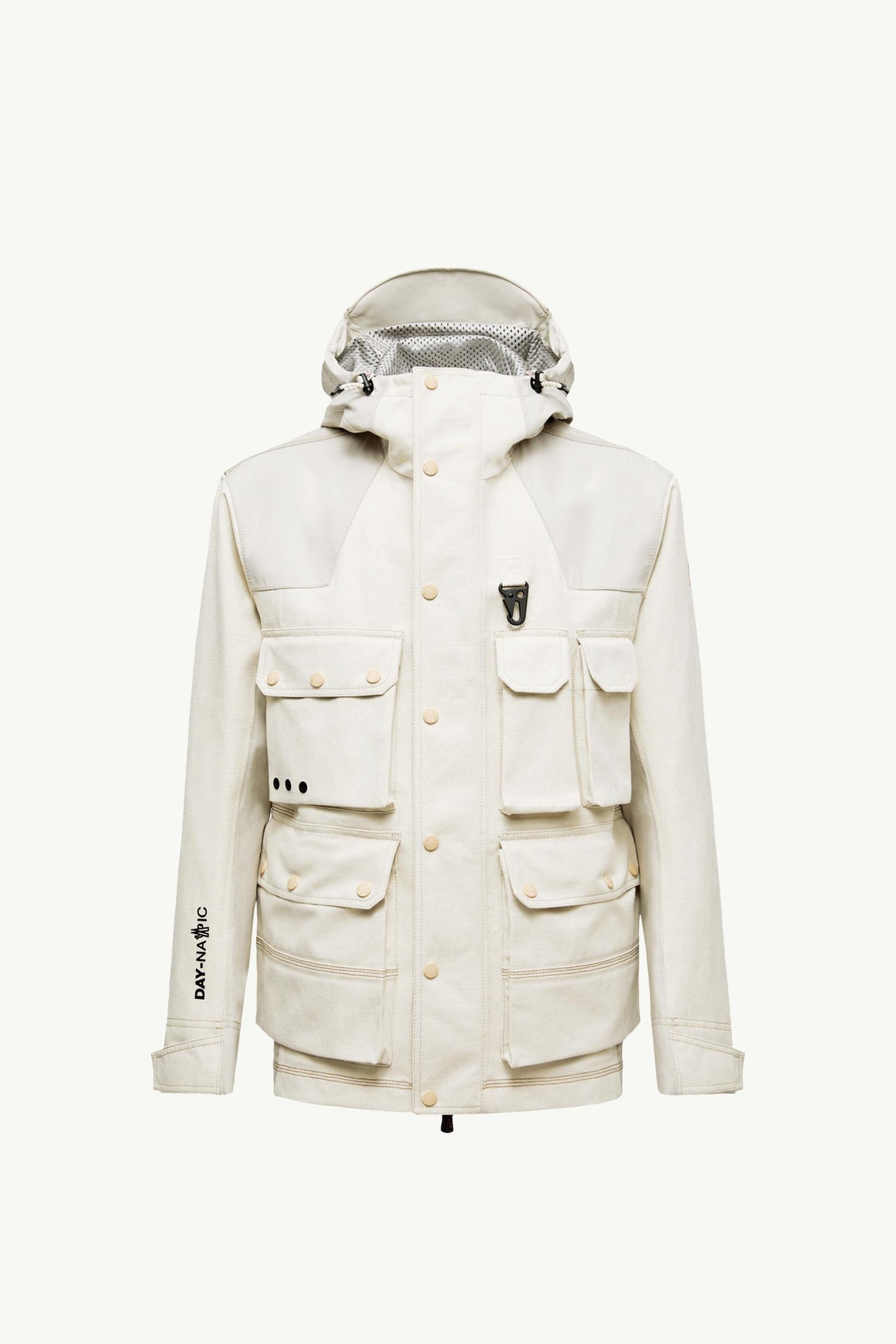 Spur Hooded Linen & Cotton Field Jacket