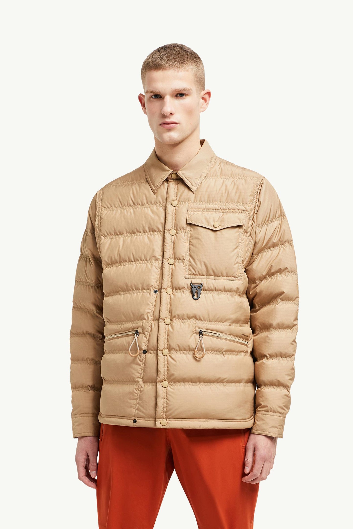 Lavachey Packable Down Shirt Jacket