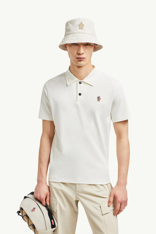 Logo Patch Polo Shirt