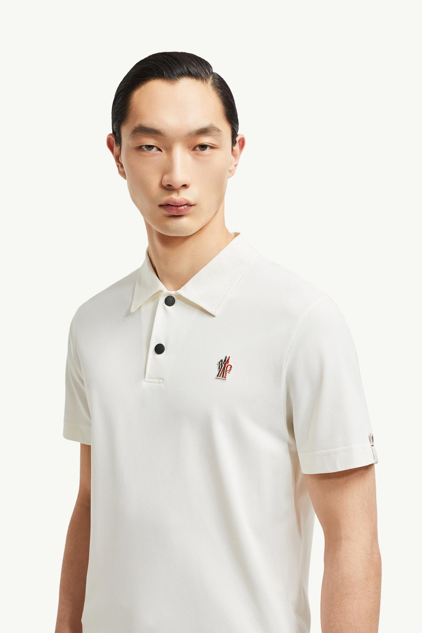 Logo Patch Polo Shirt