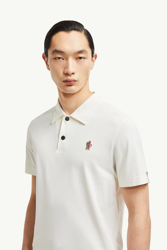 Logo Patch Polo Shirt