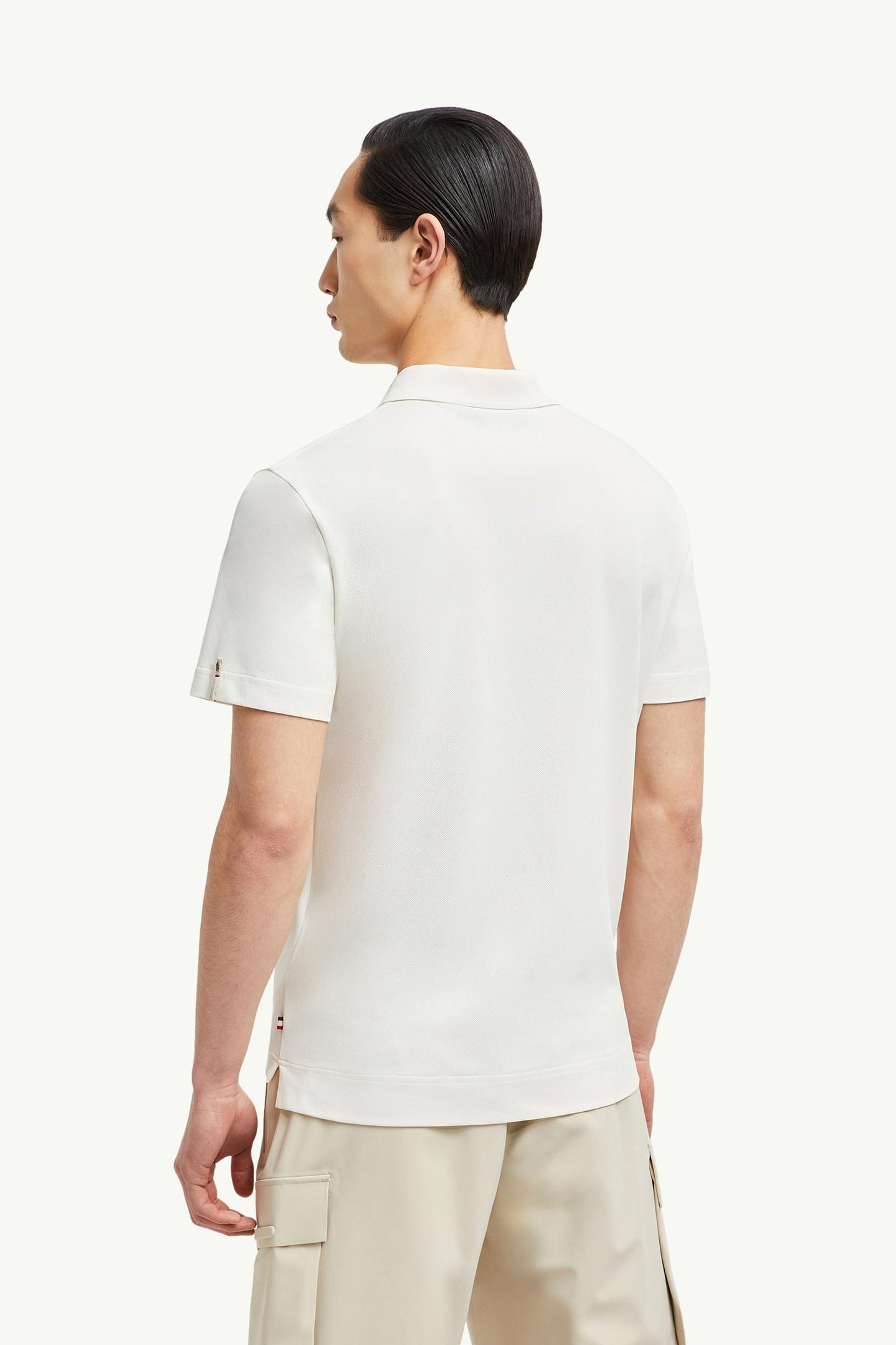 Logo Patch Polo Shirt