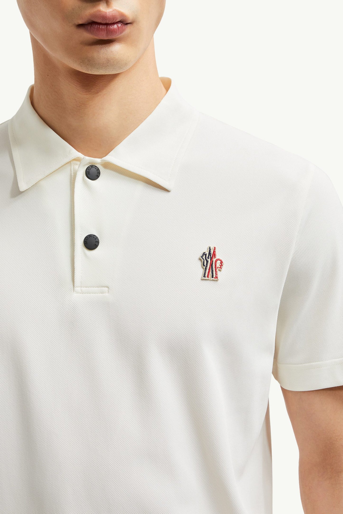 Logo Patch Polo Shirt