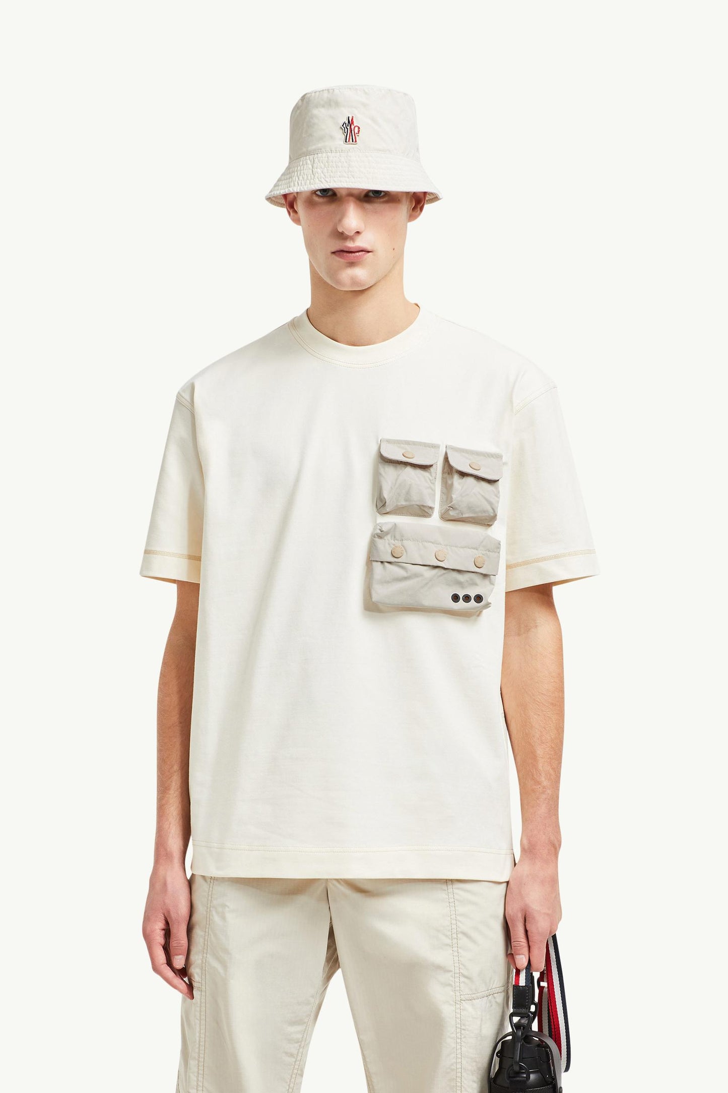Cotton T-shirt with Pockets