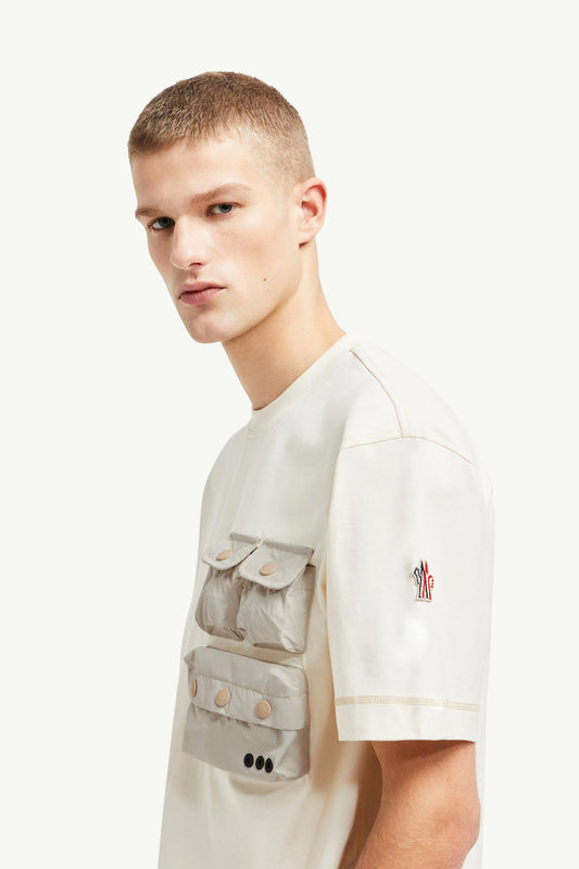 Cotton T-shirt with Pockets