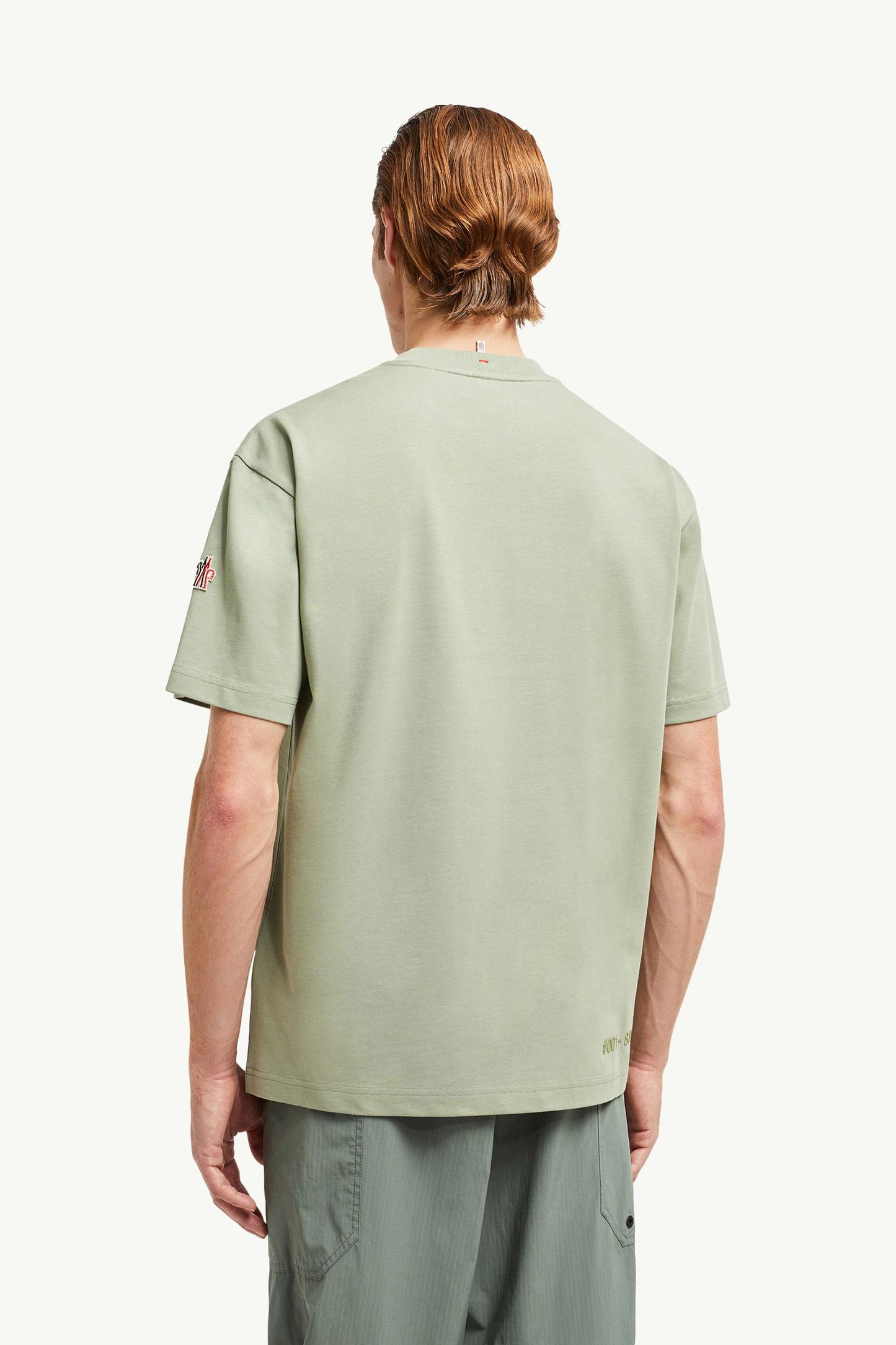 Mirrored Logo Cotton T-Shirt