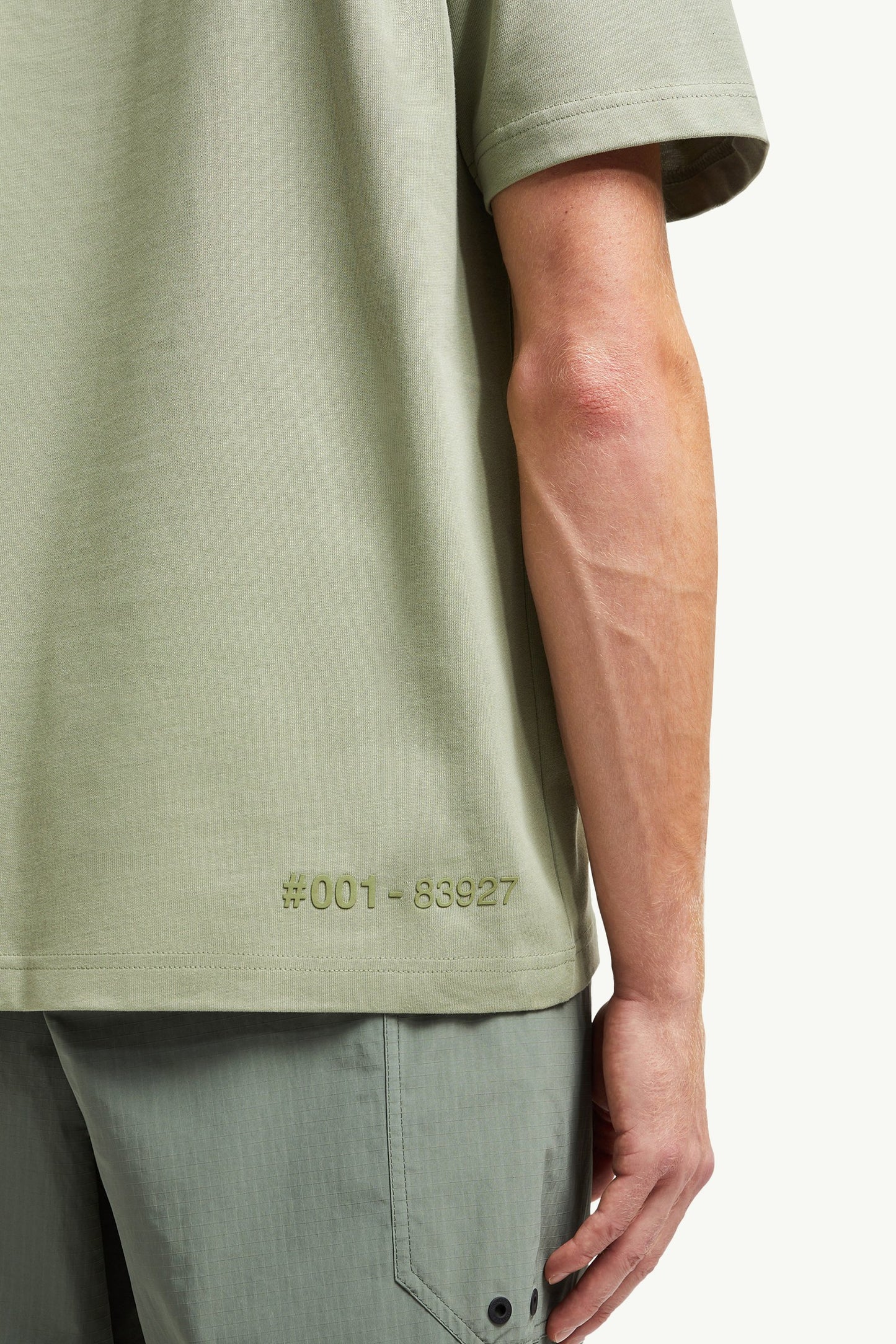 Mirrored Logo Cotton T-Shirt