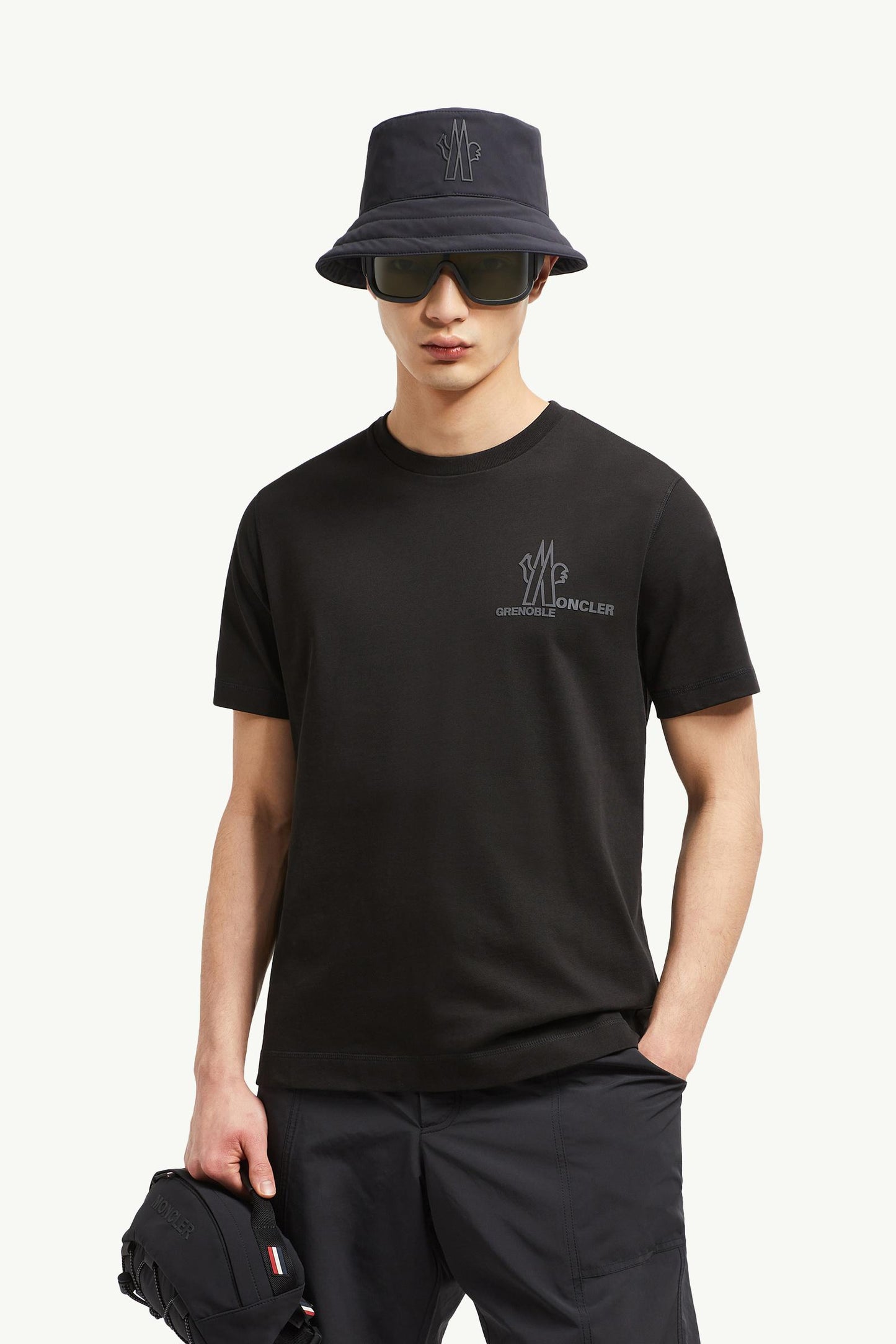 Embossed Logo Cotton T-Shirt
