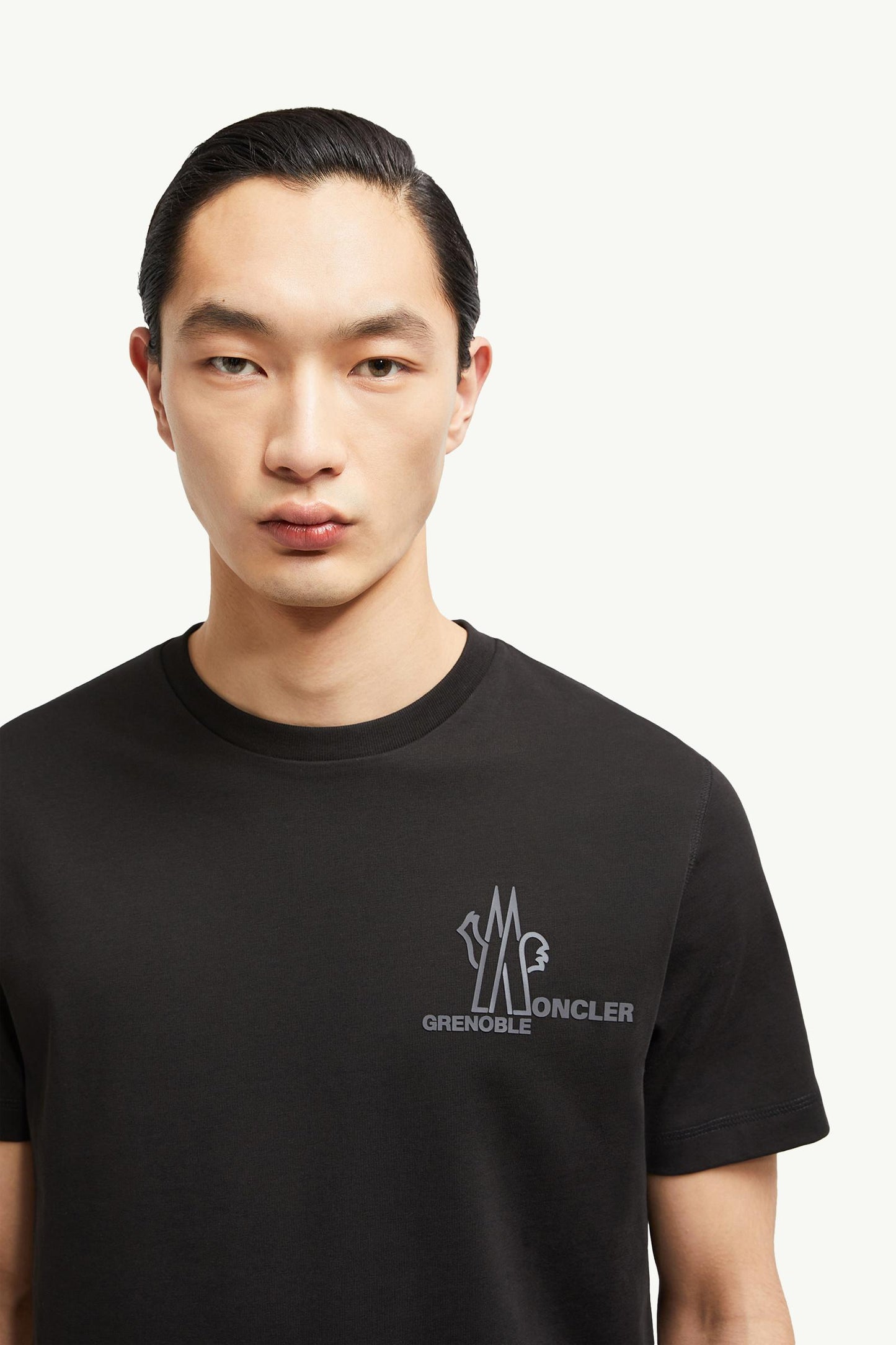 Embossed Logo Cotton T-Shirt