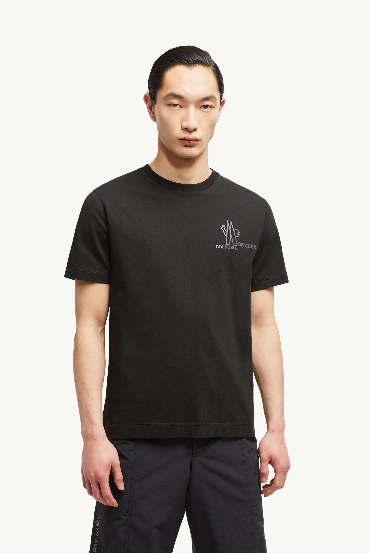 Embossed Logo Cotton T-Shirt