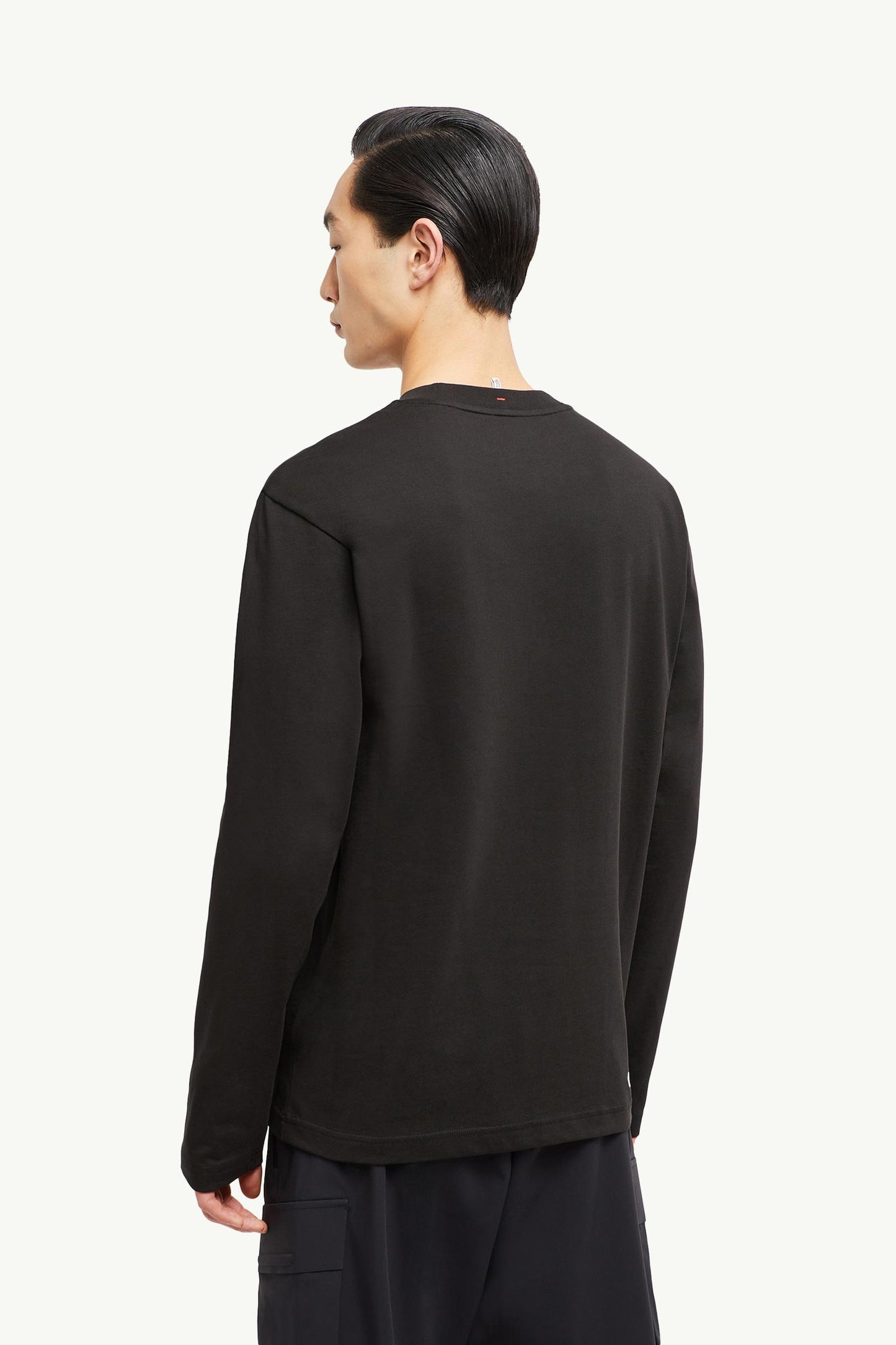 Logo Long Sleeve Cotton T-Shirt