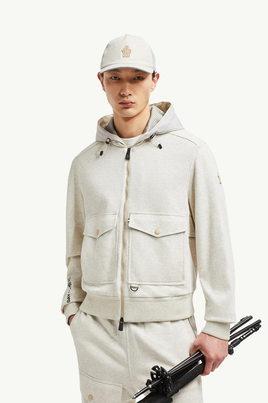 Cotton Zip-Up Hoodie